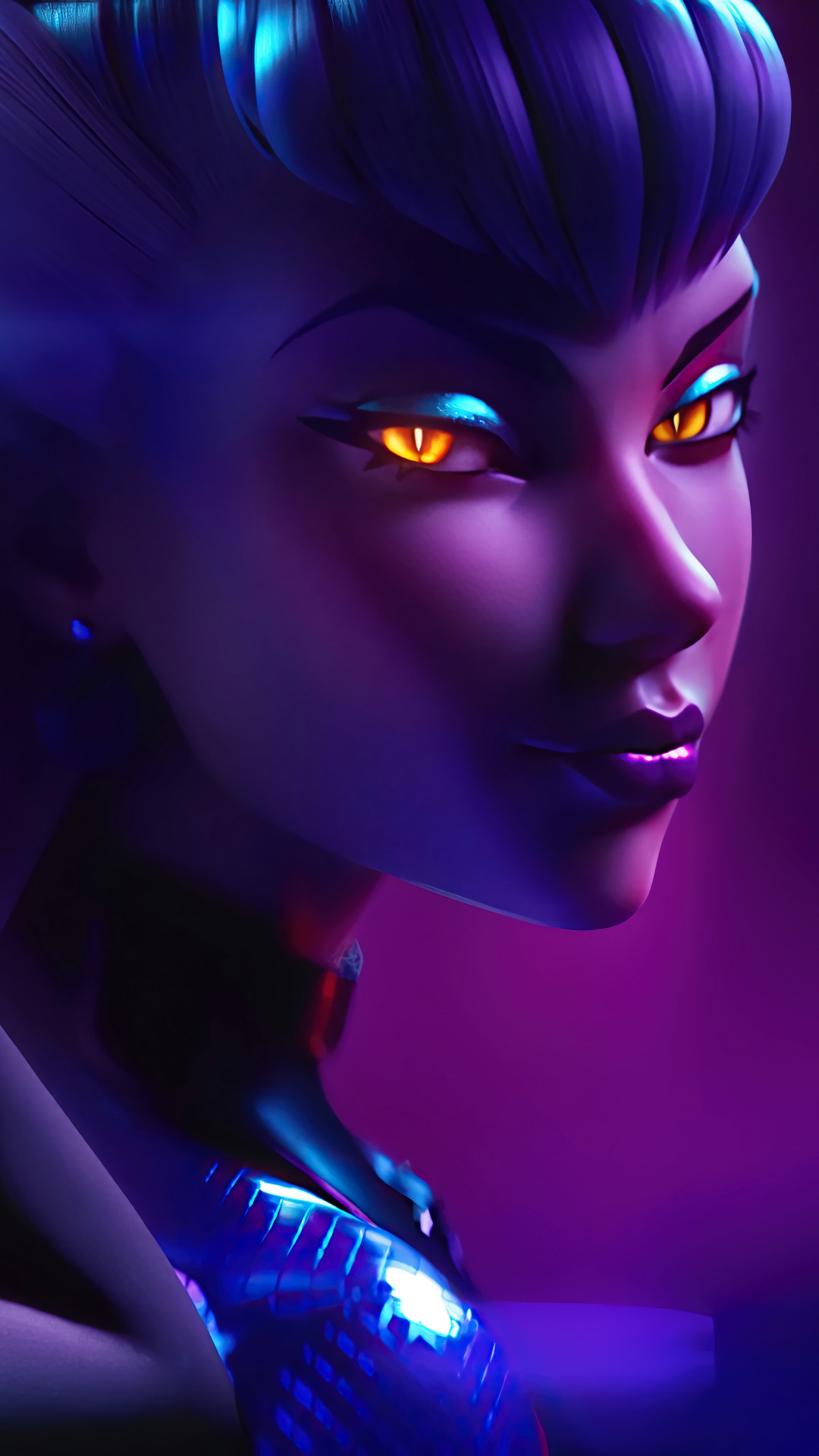 Evelynn from League of Legends KDA HD Phone Wallpaper