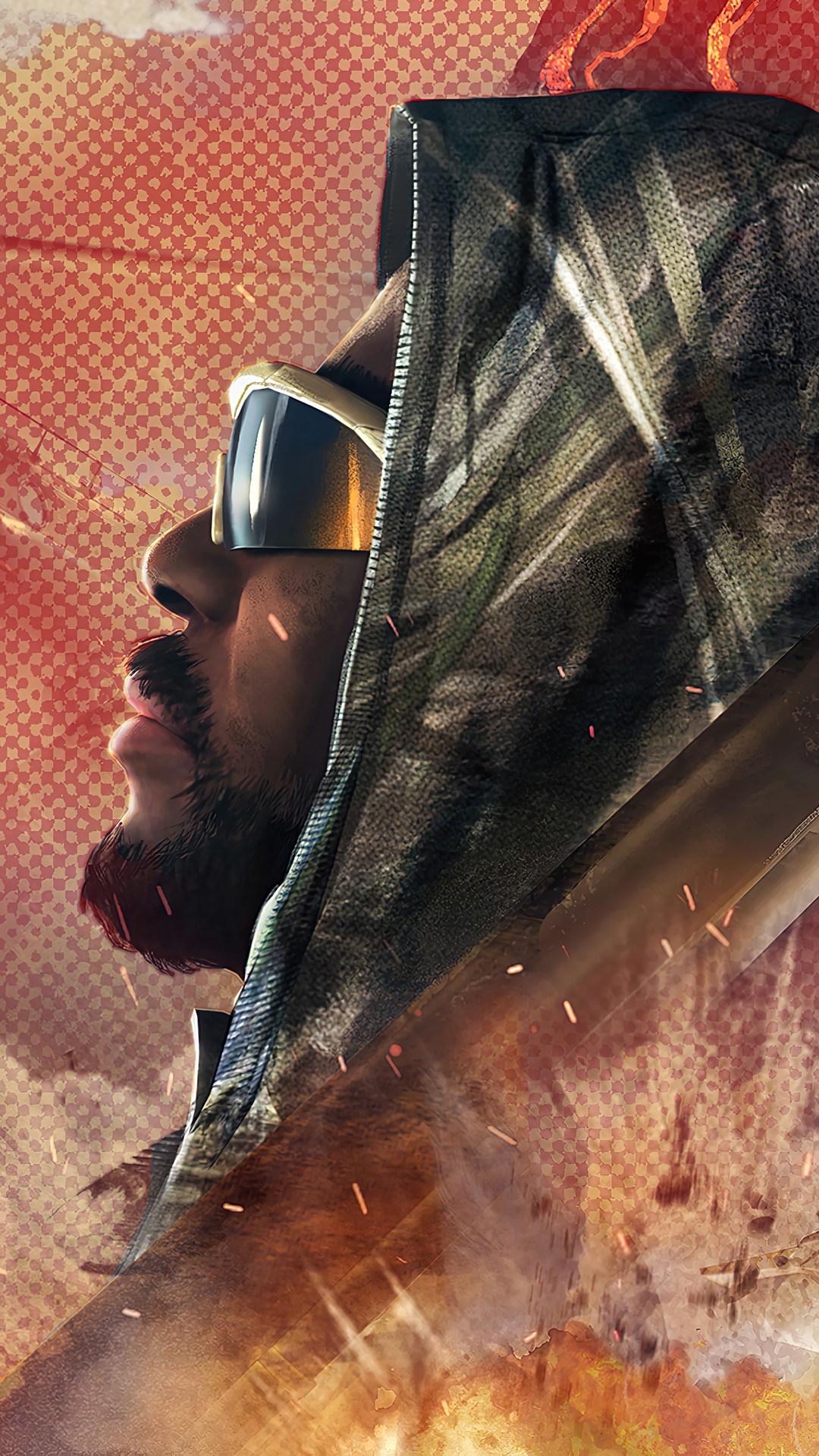 PlayerUnknown's Battlegrounds character with hood and sunglasses HD Phone Wallpaper