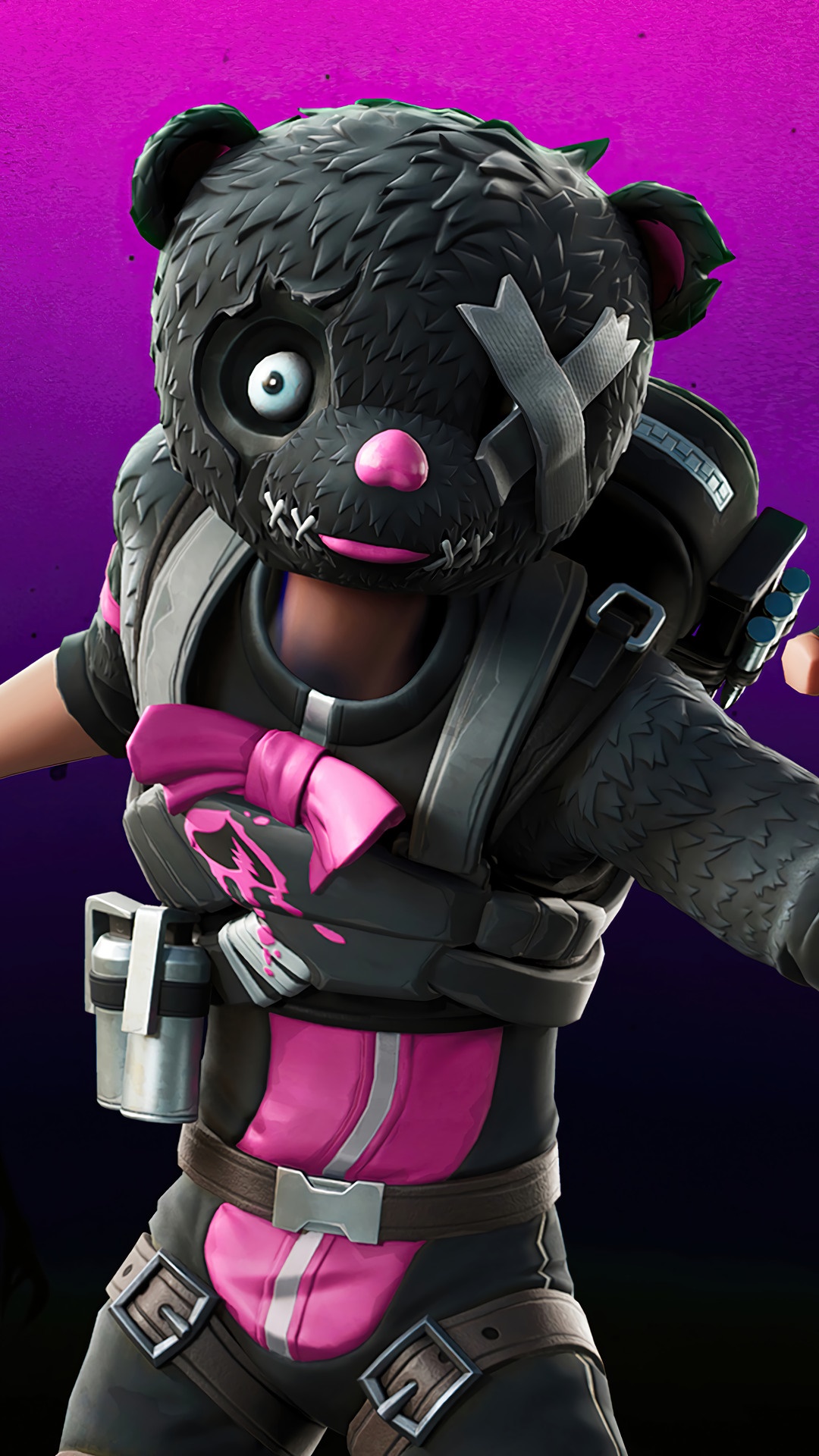 Cuddle Team Leader from Fortnite Battle Royale HD Phone Wallpaper