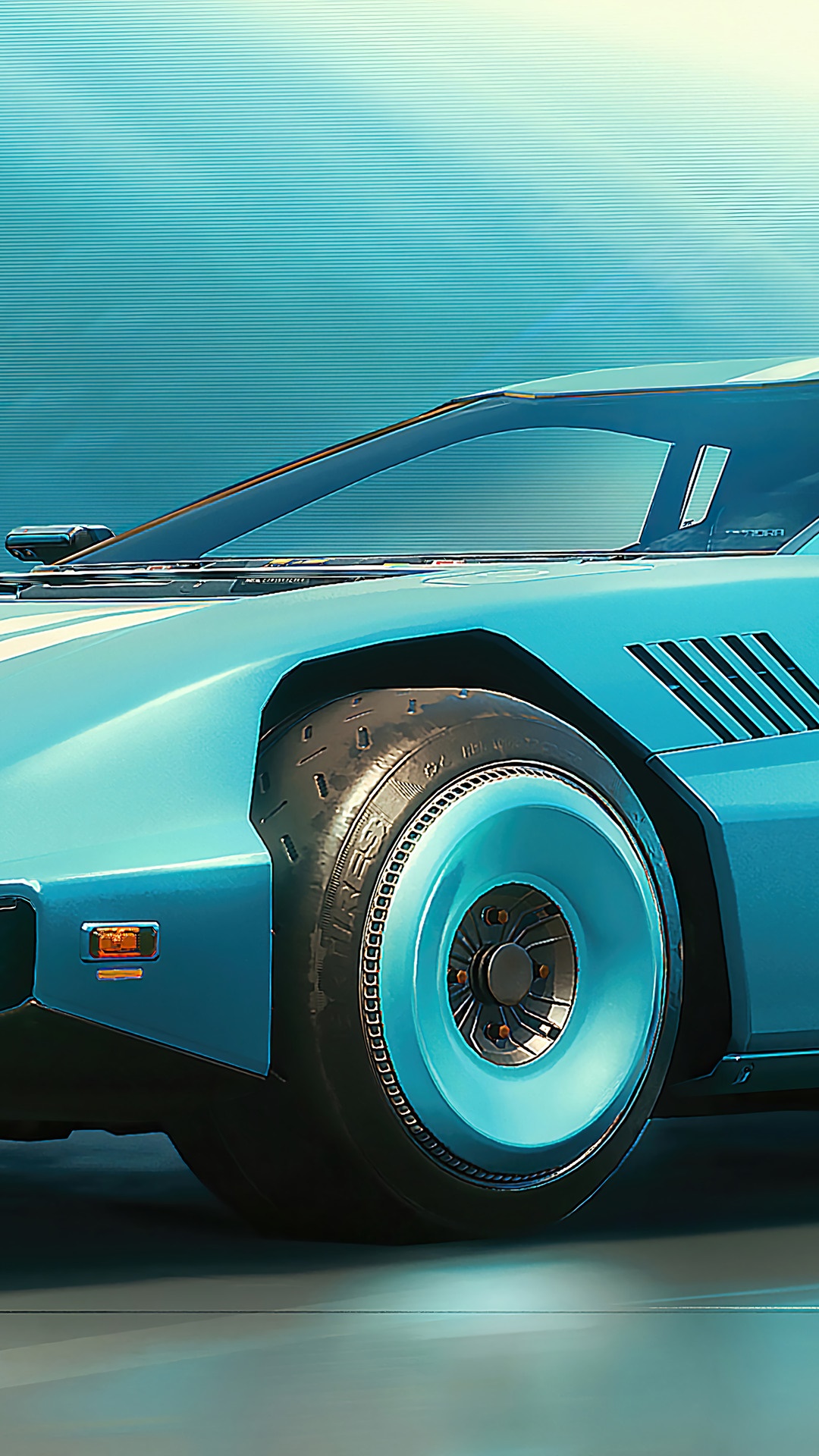 Cyberpunk 2077 Sports Car HD Phone Wallpaper