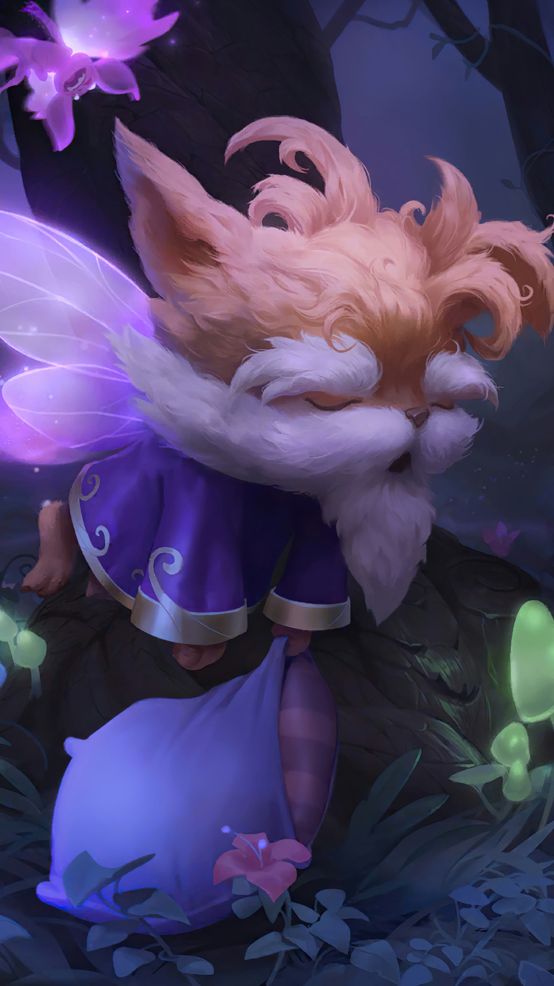 Yuumi from Legends of Runeterra HD Phone Wallpaper