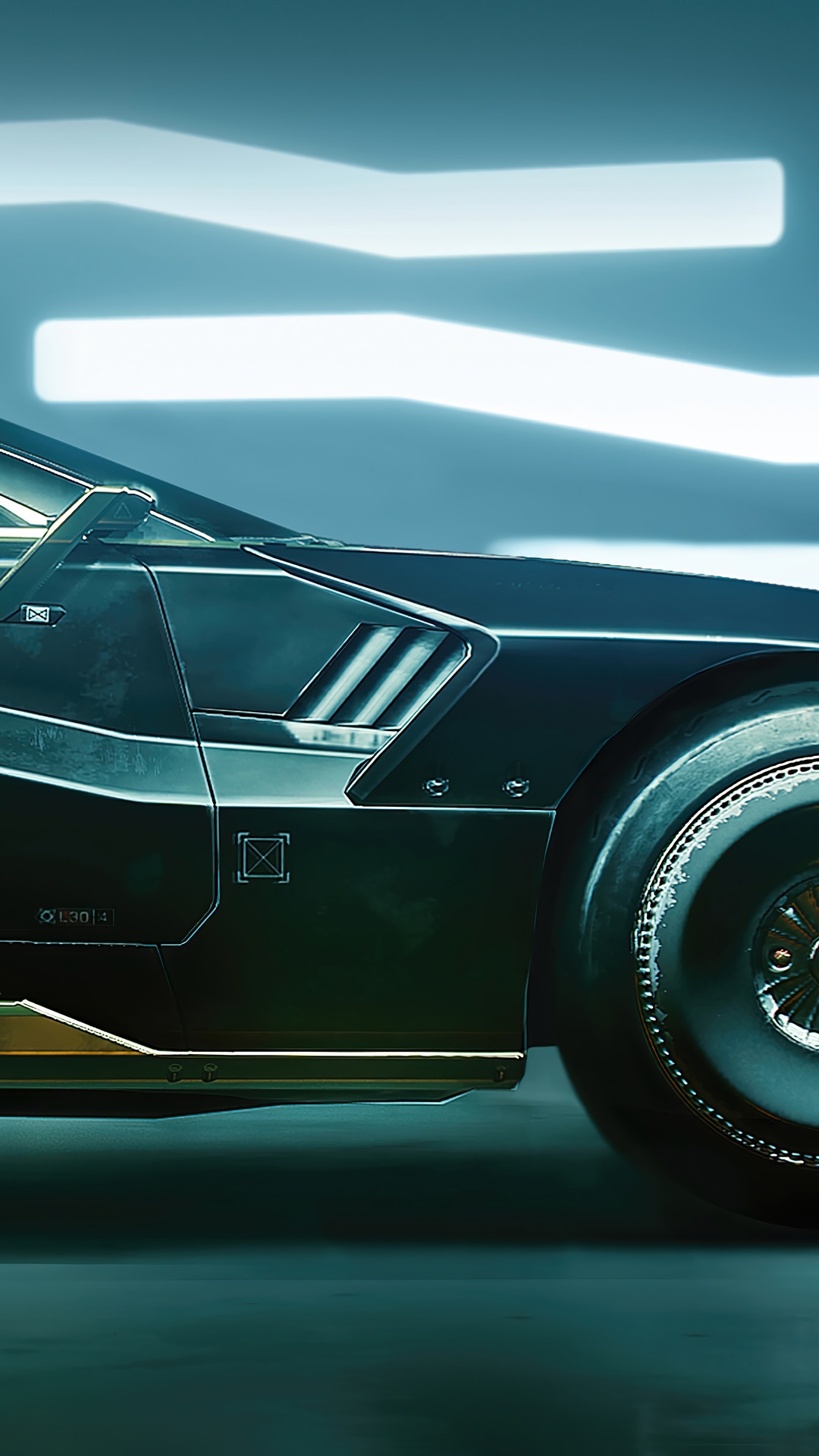 Cyberpunk 2077 Sports Car HD Phone Wallpaper