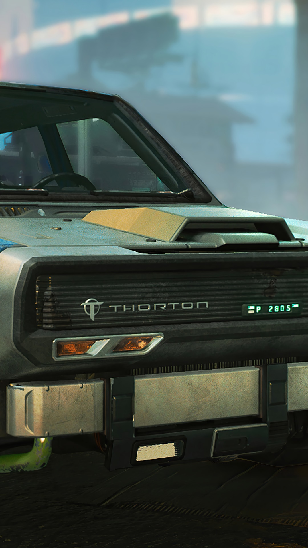 Thornton car from Cyberpunk 2077 HD Phone Wallpaper