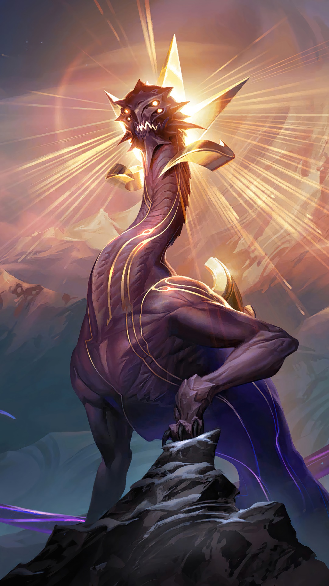 Aurelion Sol from Legends of Runeterra HD Phone Wallpaper