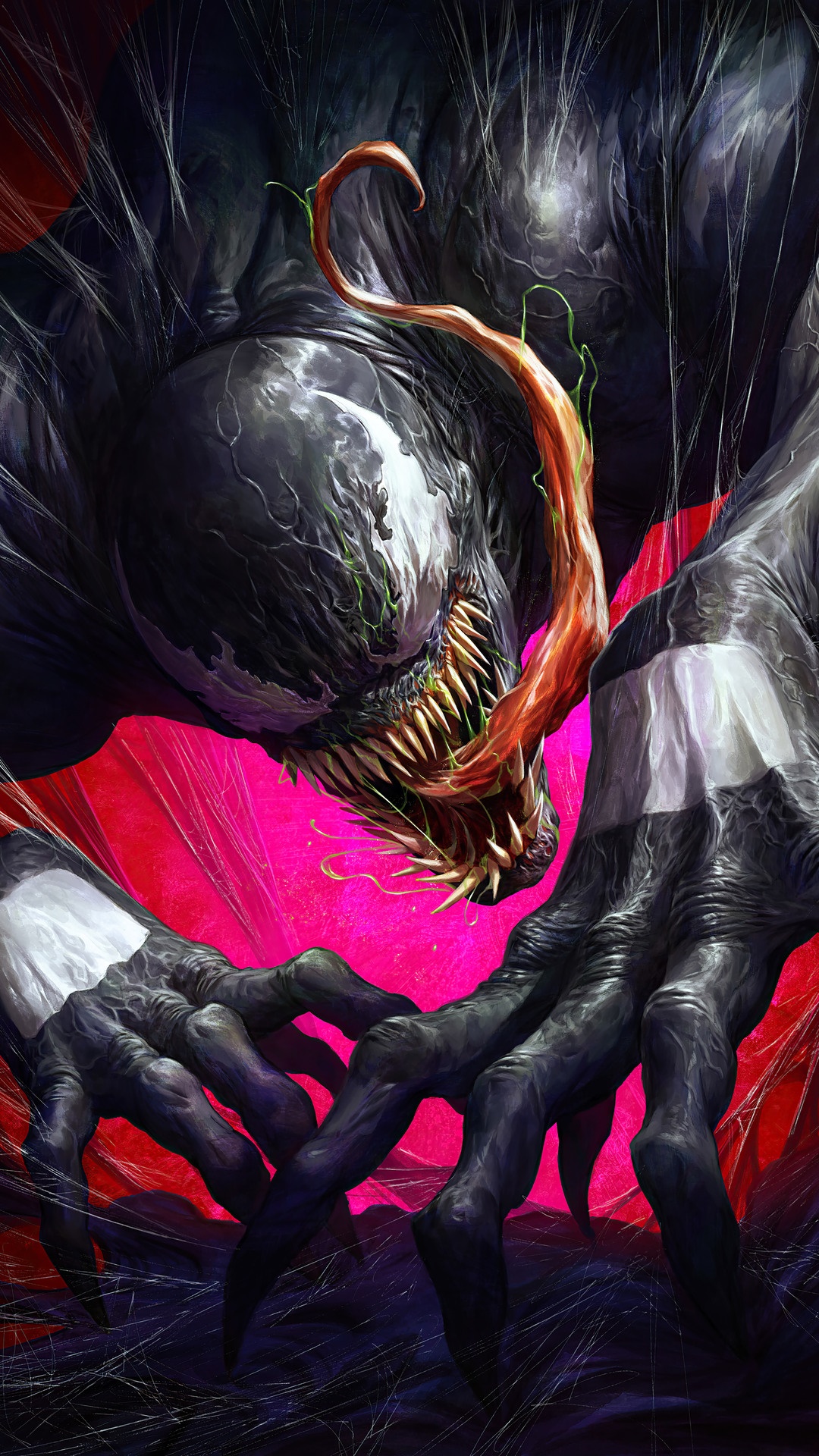 Venom from Marvel Comics HD Phone Wallpaper