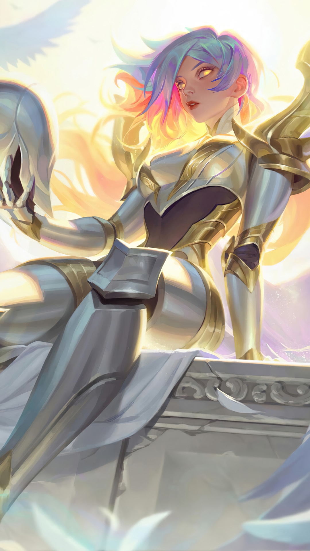 Kayle from League of Legends HD Phone Wallpaper