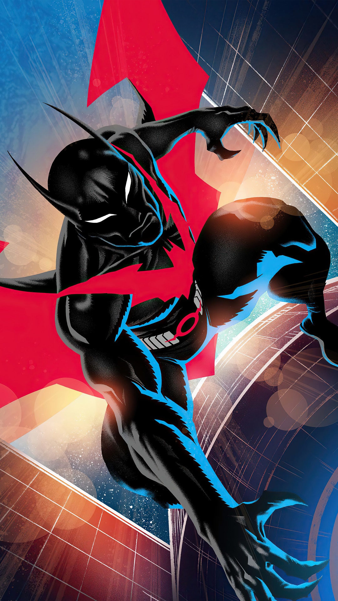 Batman Beyond from DC Comics HD Phone Wallpaper