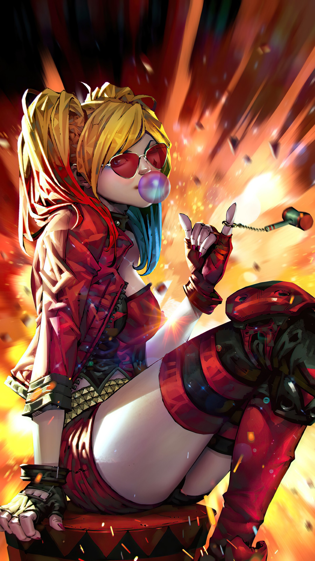 Harley Quinn from DC Comics HD Phone Wallpaper