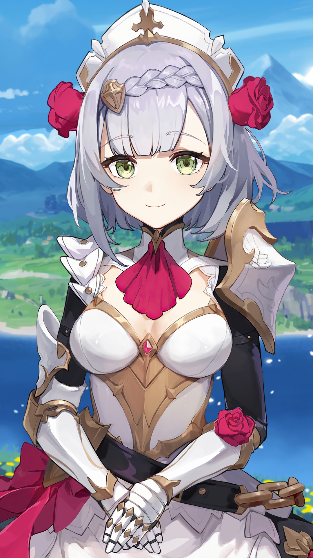 Noelle from Genshin Impact HD Phone Wallpaper