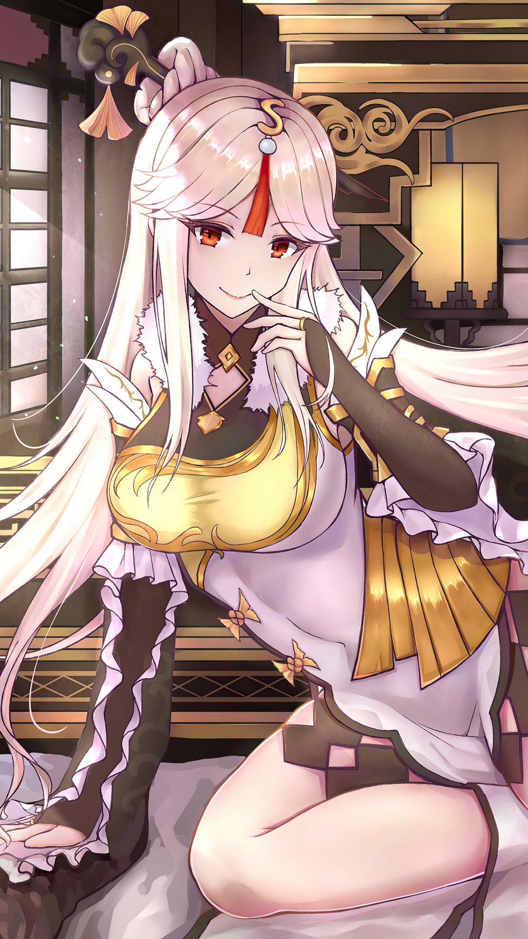 Ningguang from Genshin Impact HD Phone Wallpaper