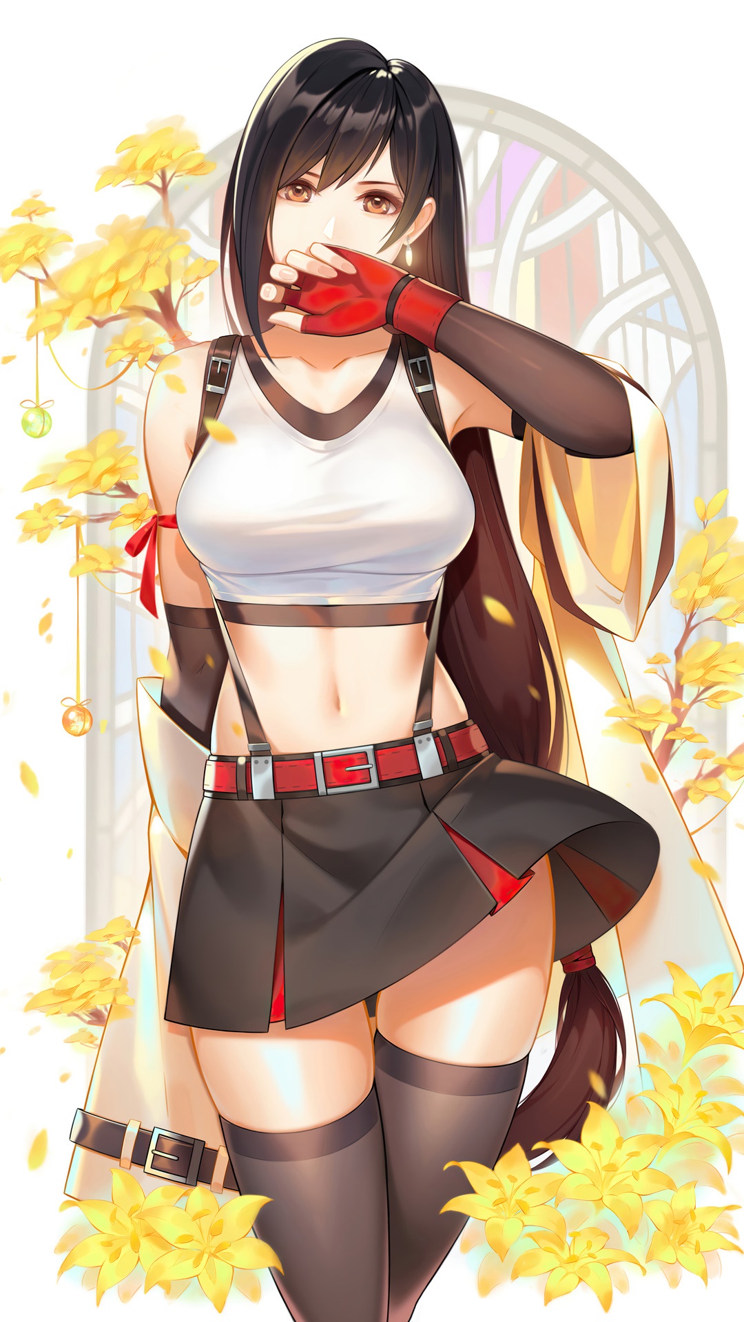 Tifa Lockhart from Final Fantasy VII Remake HD Phone Wallpaper