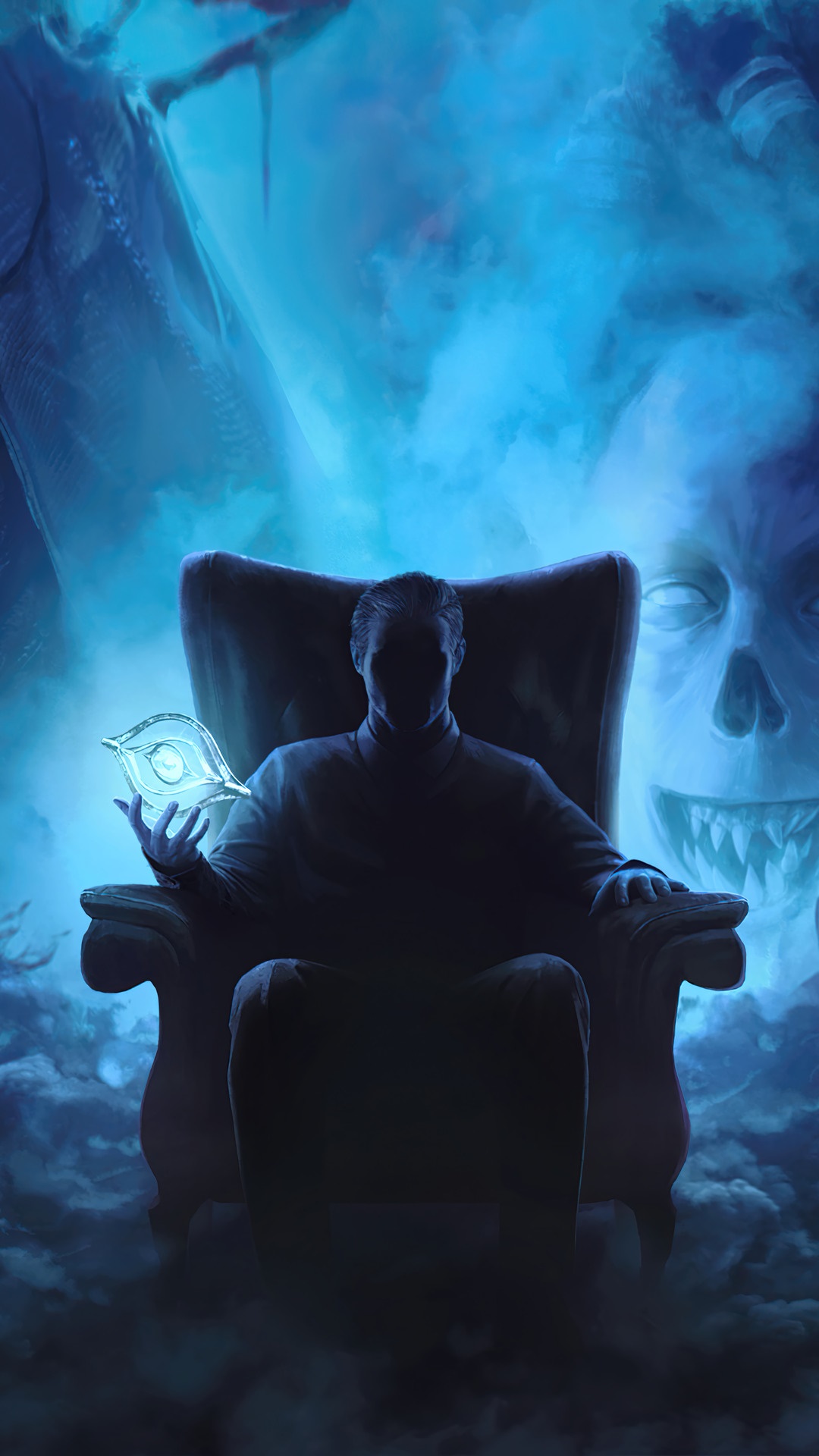 The Entity from Dead by Daylight holding an offering HD Phone Wallpaper