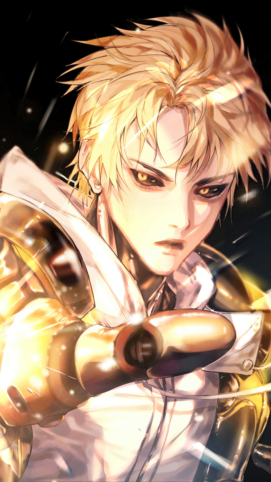 Genos from One Punch Man HD Phone Wallpaper