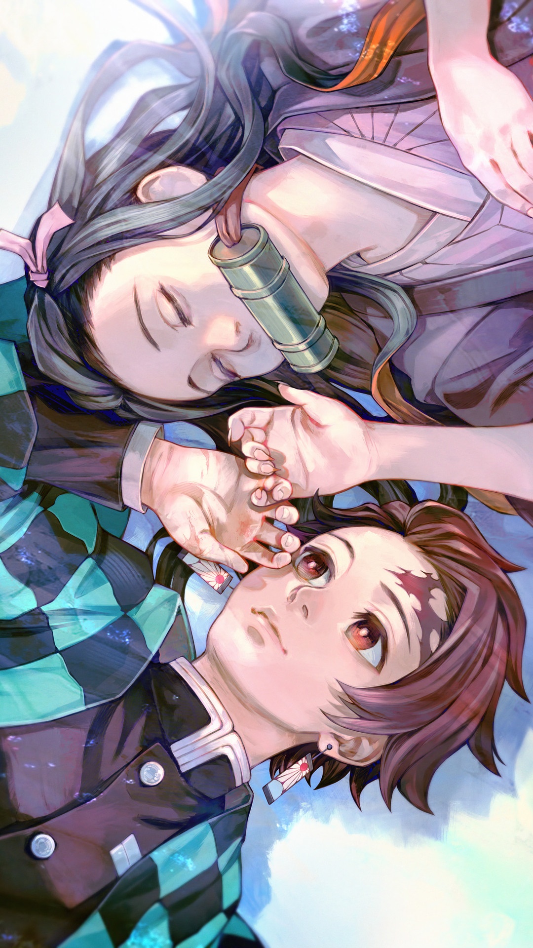 Demon Slayer Closeup Of Nezuko Kamado Tanjirou Kamado