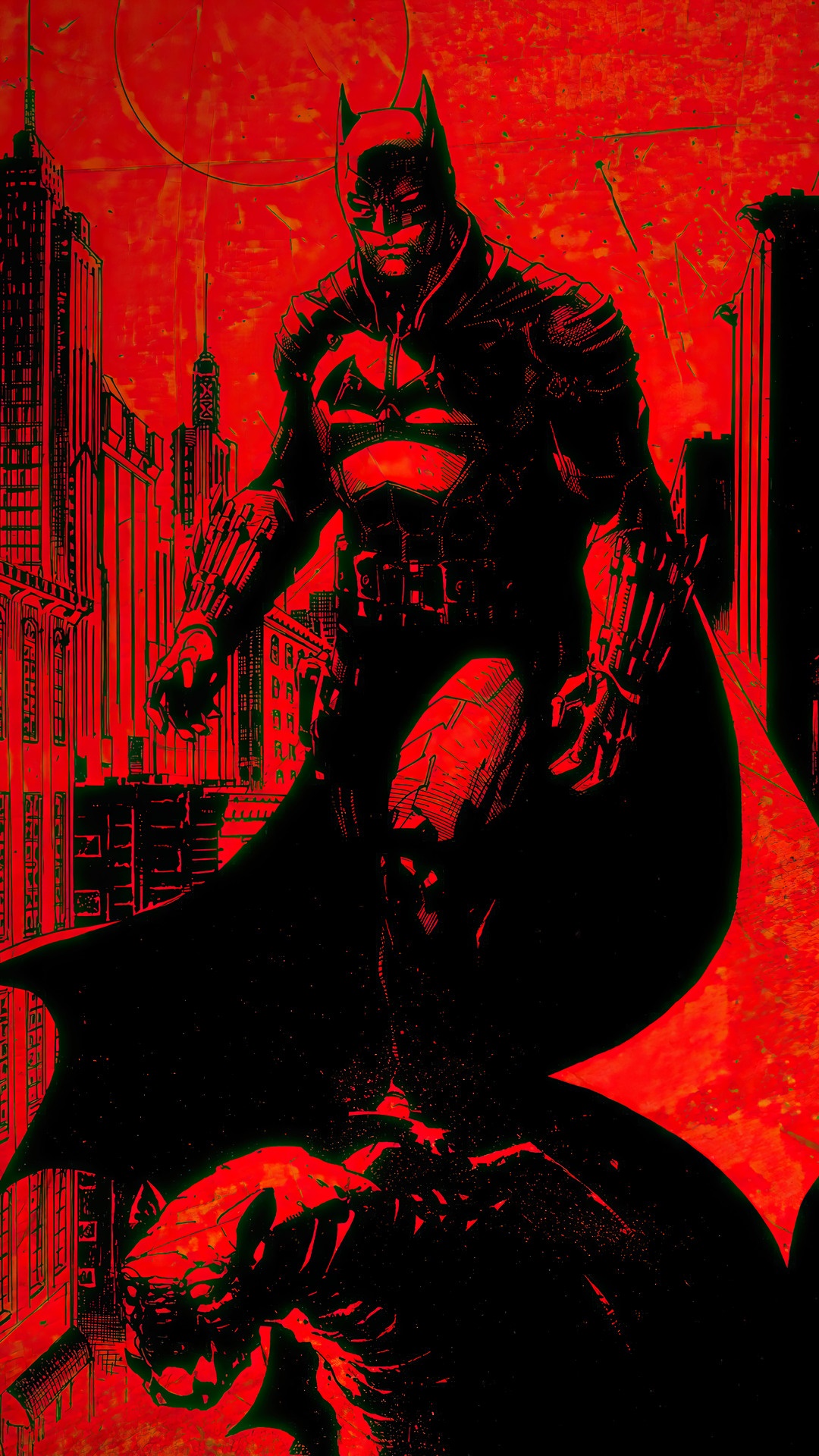 Batman from The Batman 2022 HD Phone Wallpaper