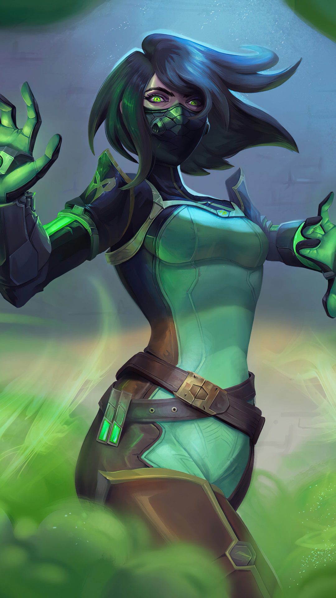 Viper from Valorant HD Phone Wallpaper