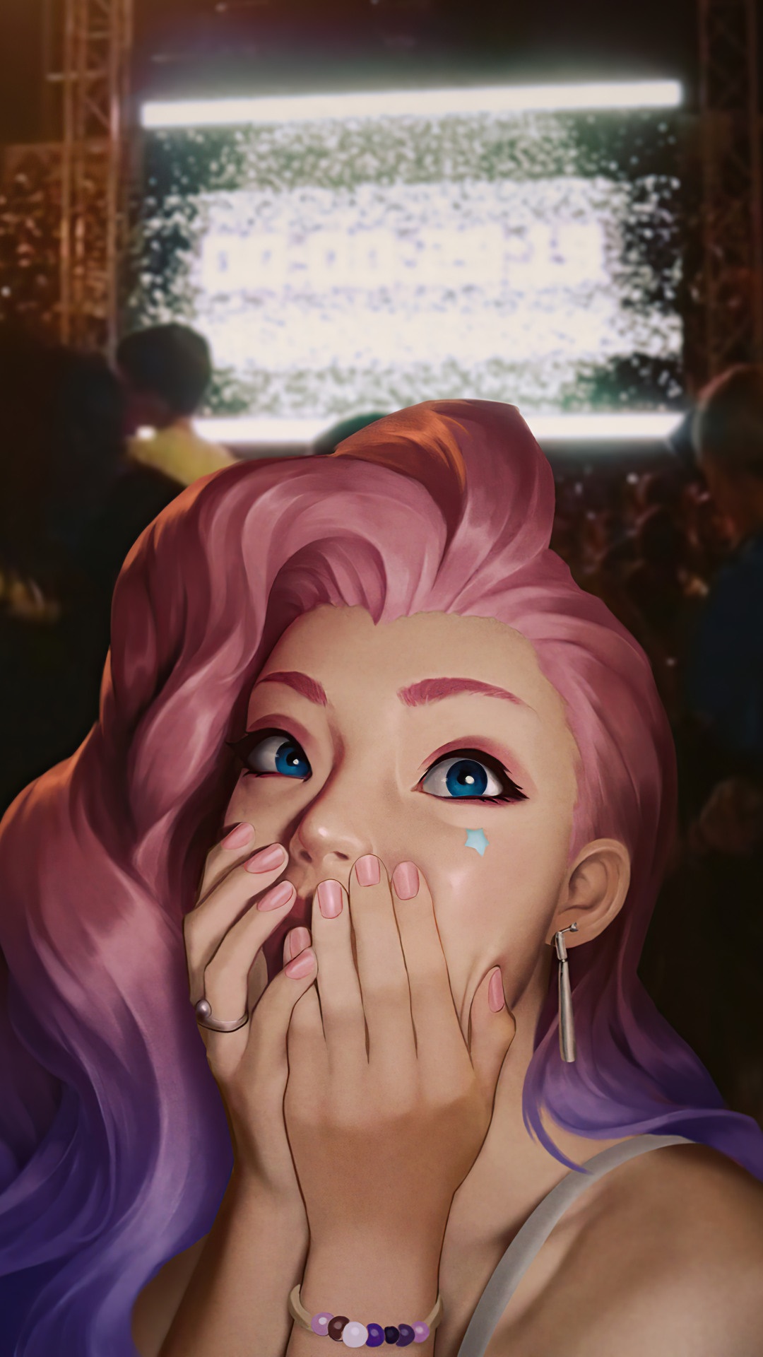 Seraphine from League of Legends HD Phone Wallpaper