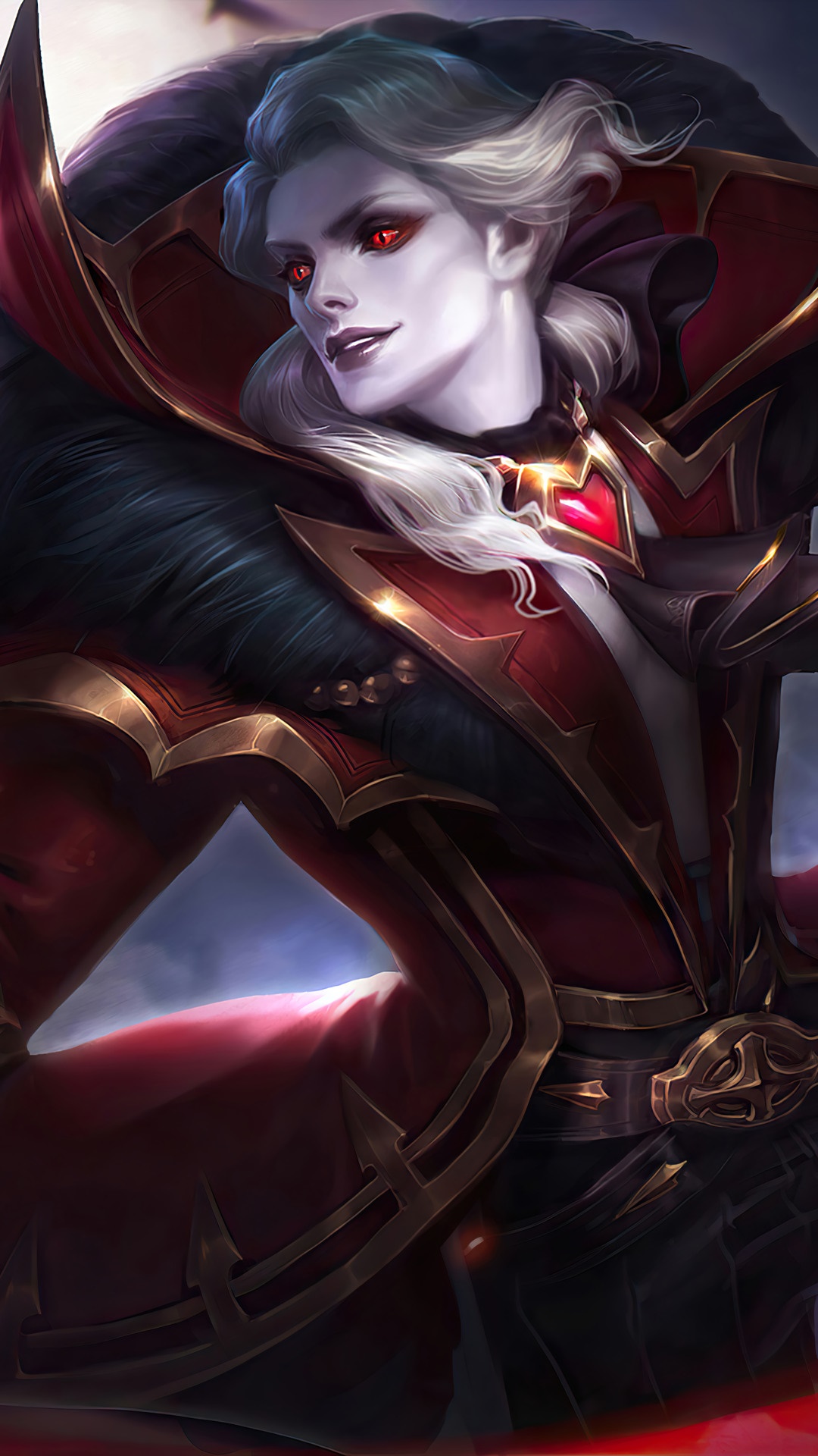Alucard from Mobile Legends HD Phone Wallpaper