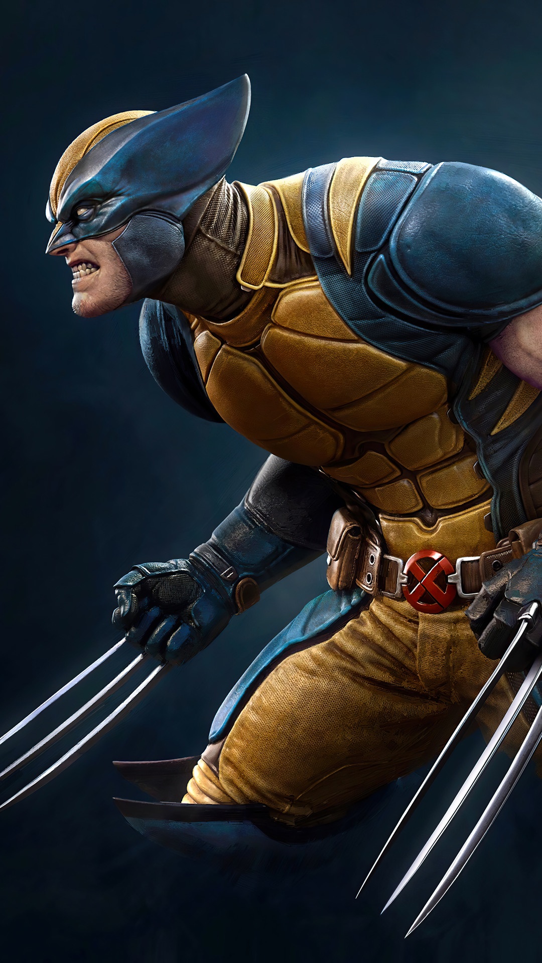 Wolverine from Marvel Comics HD Phone Wallpaper