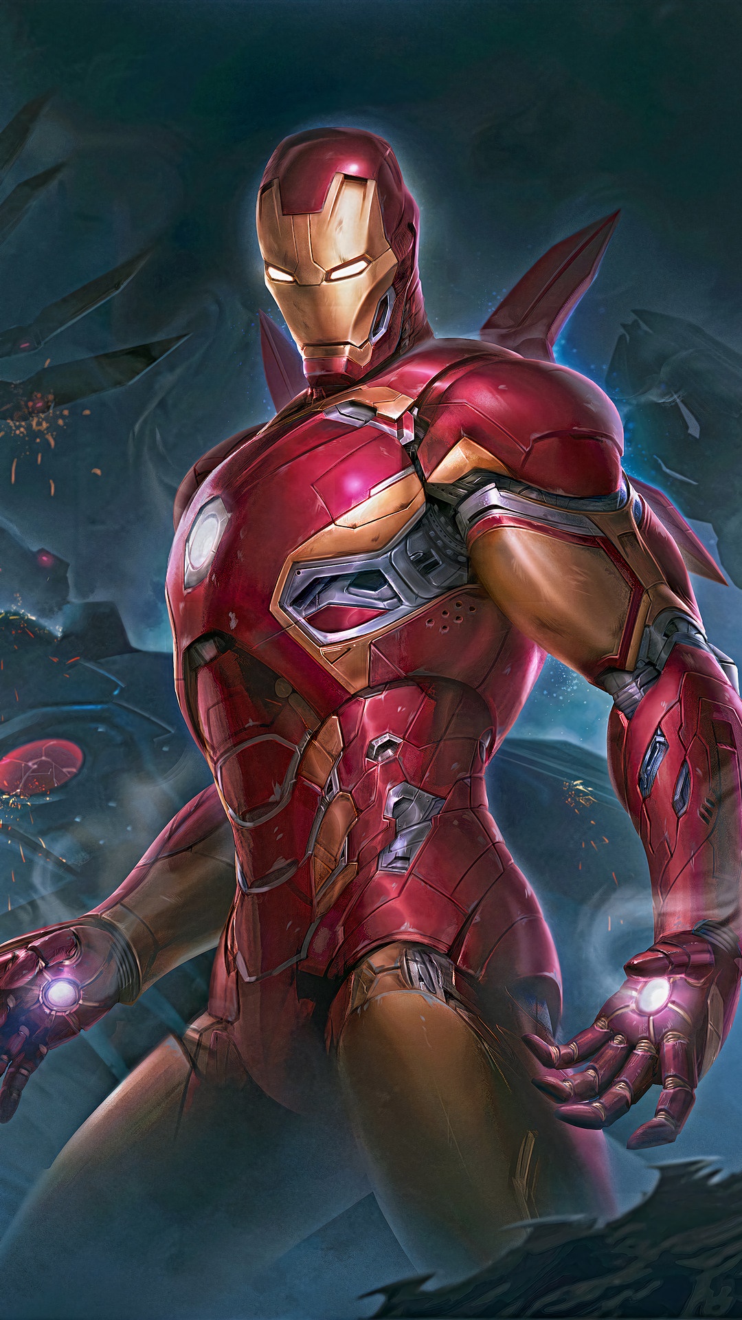 Iron Man from Marvel Comics HD Phone Wallpaper