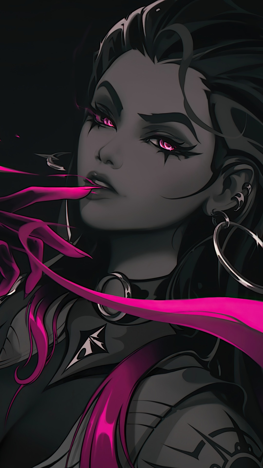 Reyna from Valorant HD Phone Wallpaper