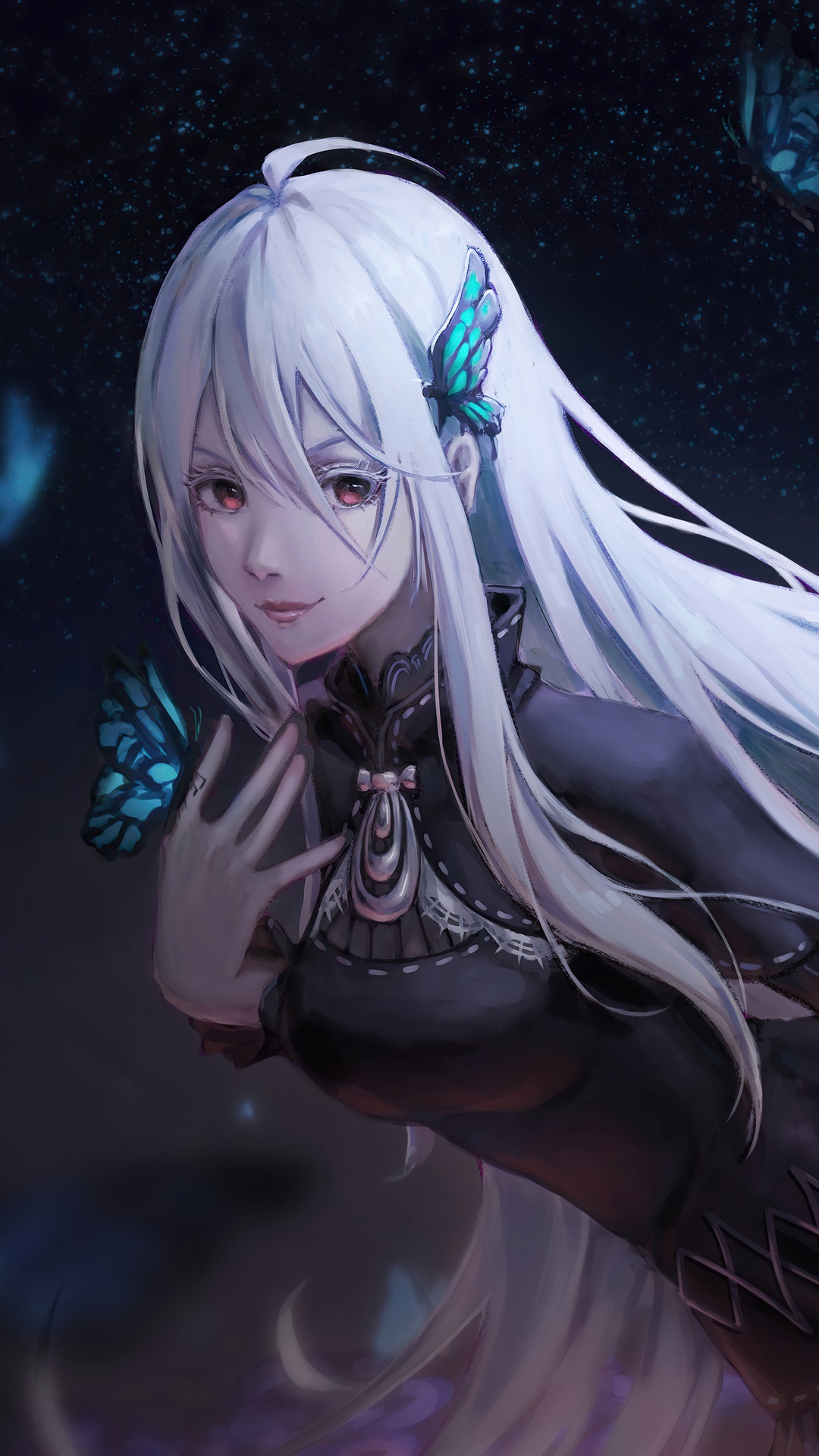 Echidna from Re:Zero HD Phone Wallpaper