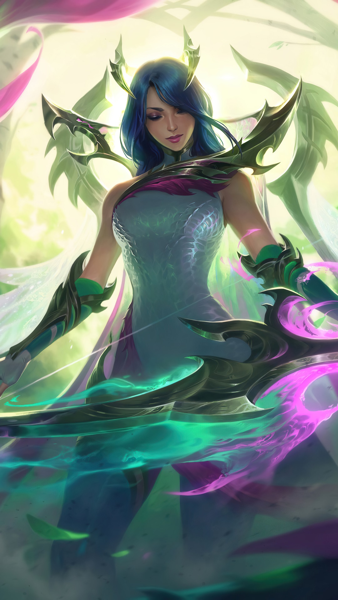 Ashe from League of Legends HD Phone Wallpaper