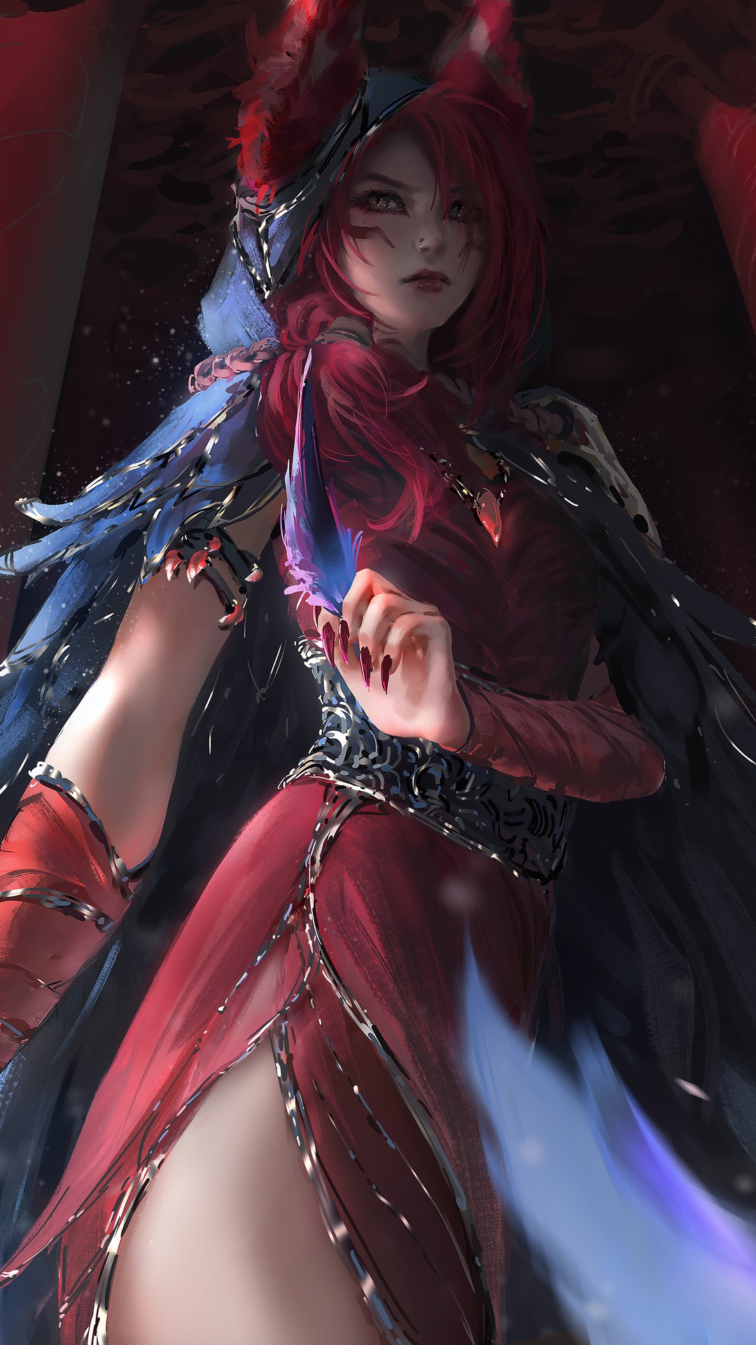 Xayah from League of Legends HD Phone Wallpaper