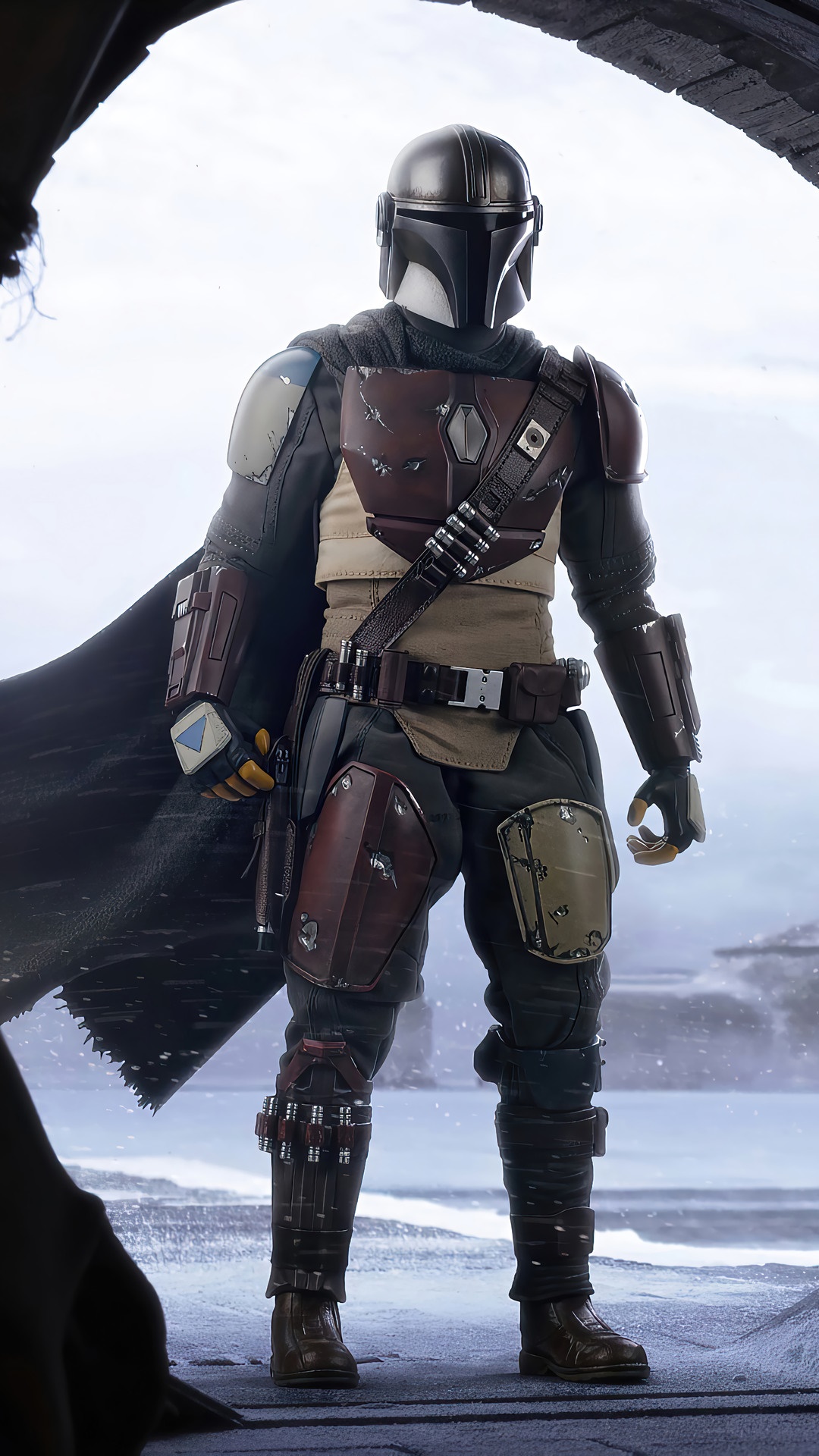 The Mandalorian from Star Wars TV Series HD Phone Wallpaper