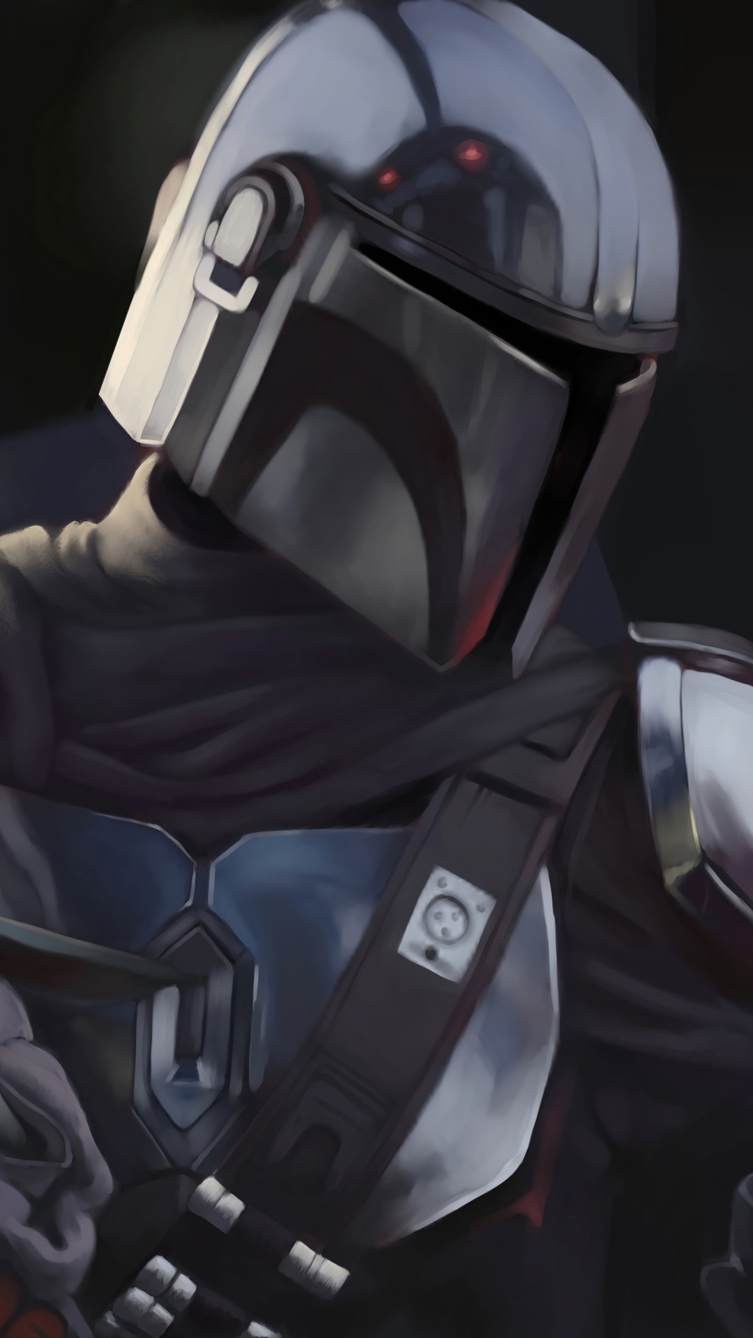 The Mandalorian from Star Wars HD Phone Wallpaper