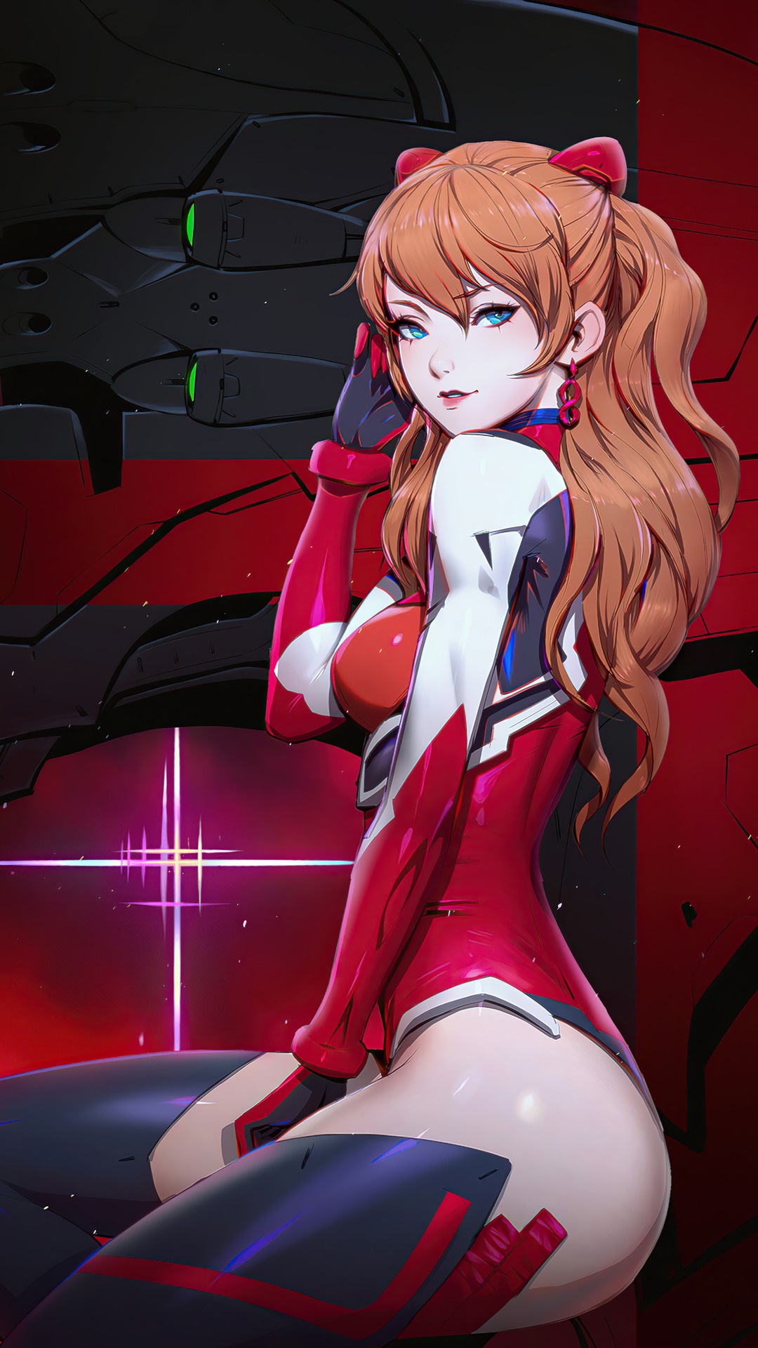 Asuka Langley Soryu from Evangelion HD Phone Wallpaper