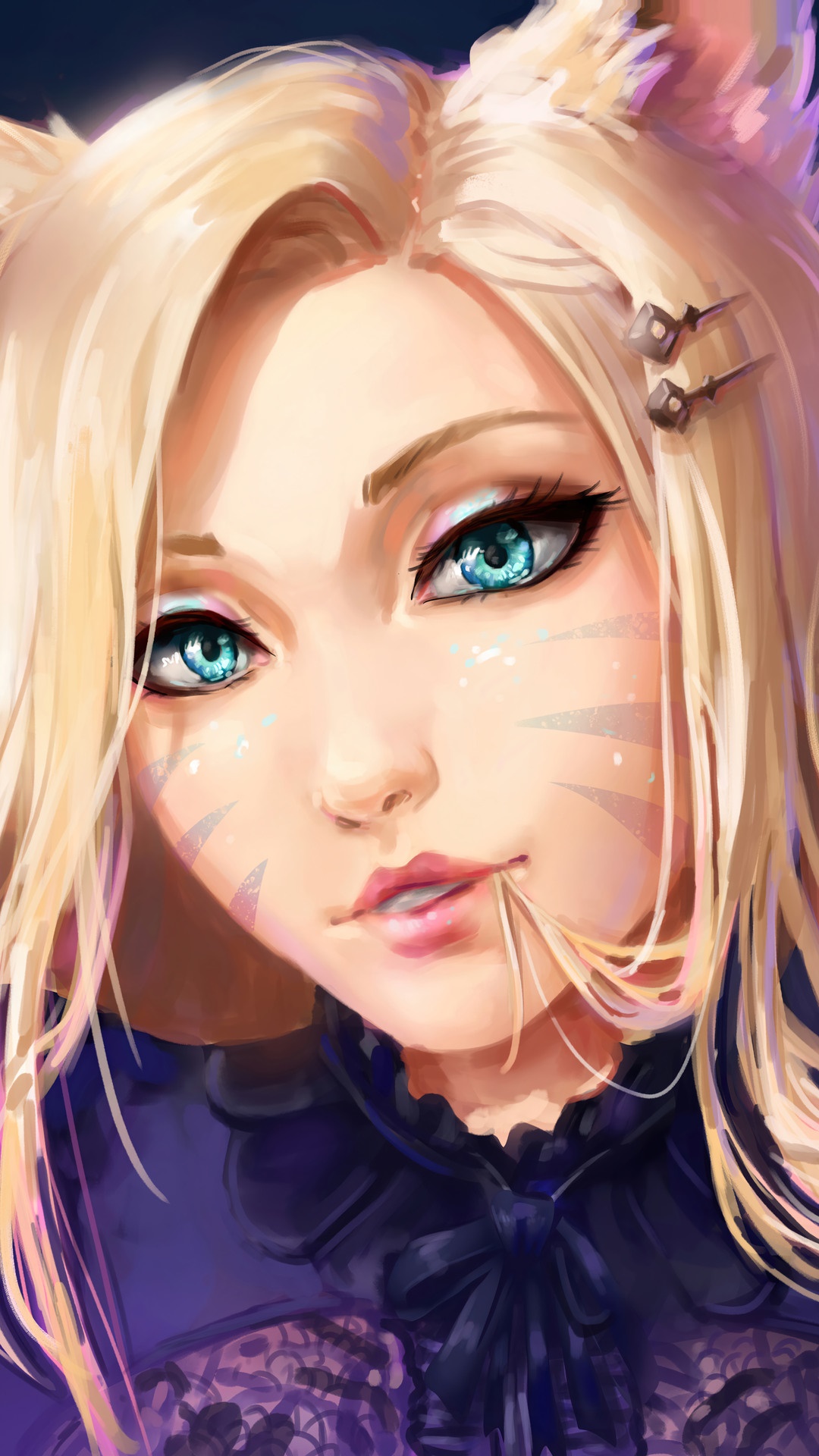 Ahri from League of Legends HD Phone Wallpaper