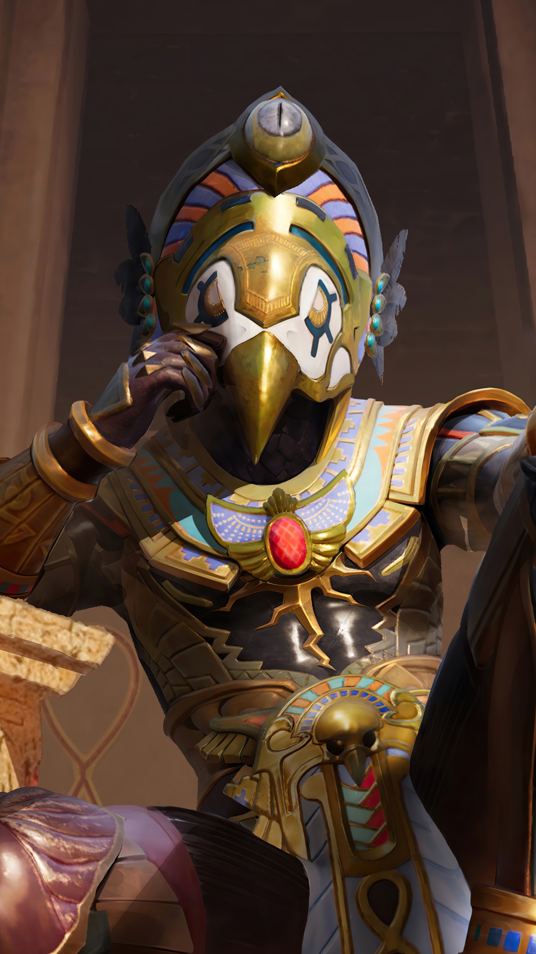 Character from PUBG Mobile in Egyptian attire HD Phone Wallpaper