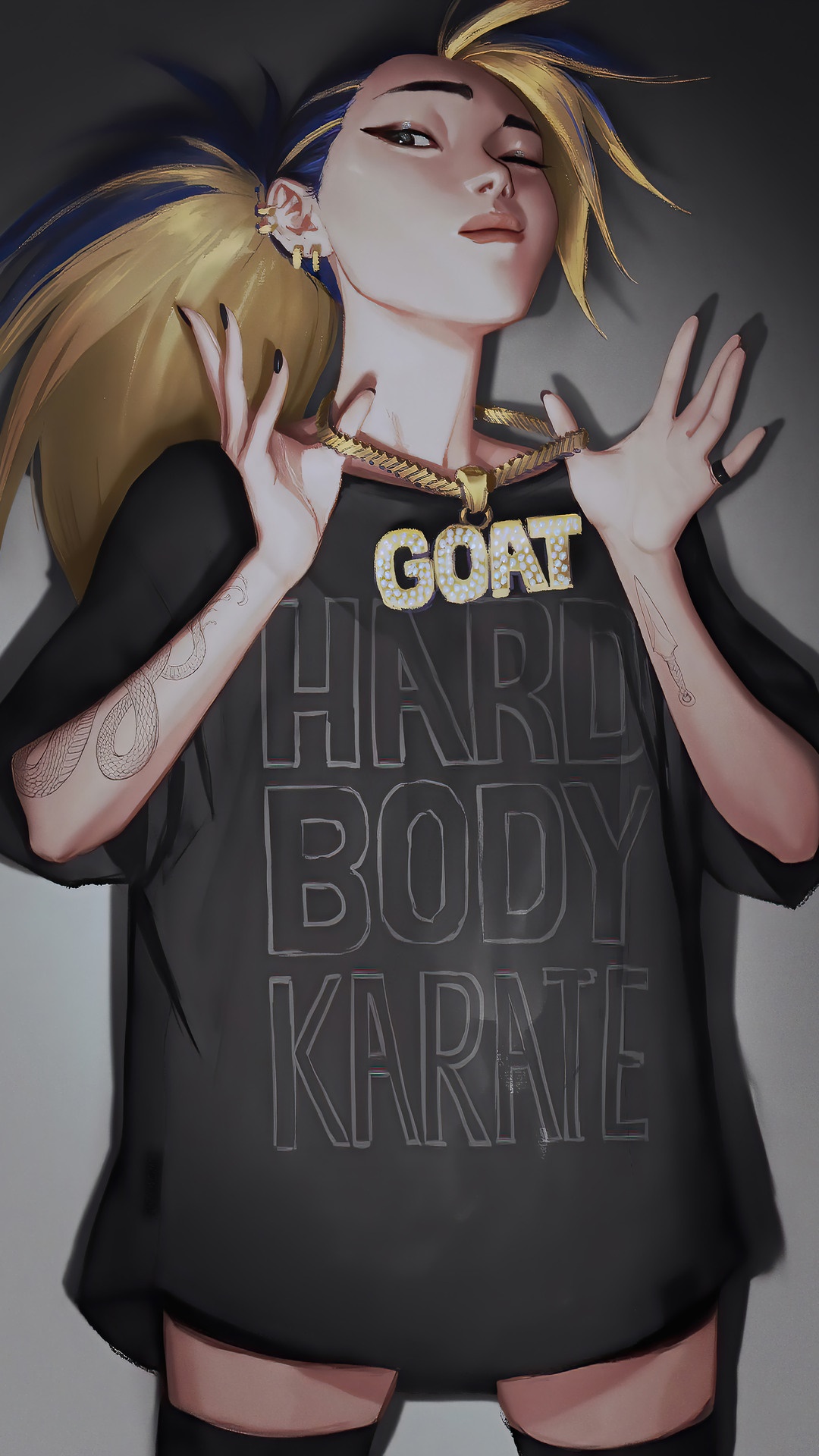 Akali from League of Legends KDA The Baddest HD Phone Wallpaper