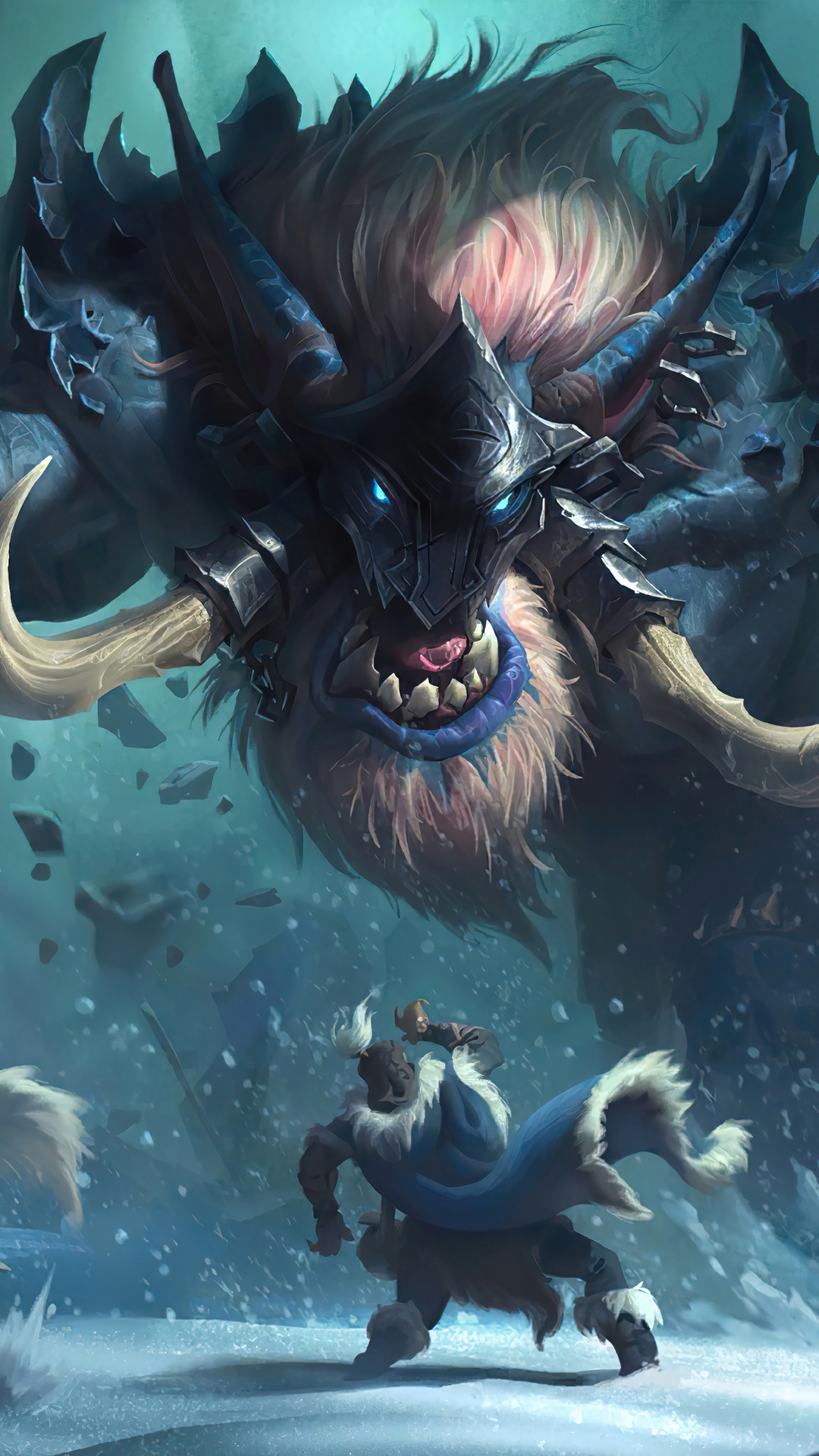 Trundle from Legends of Runeterra HD Phone Wallpaper