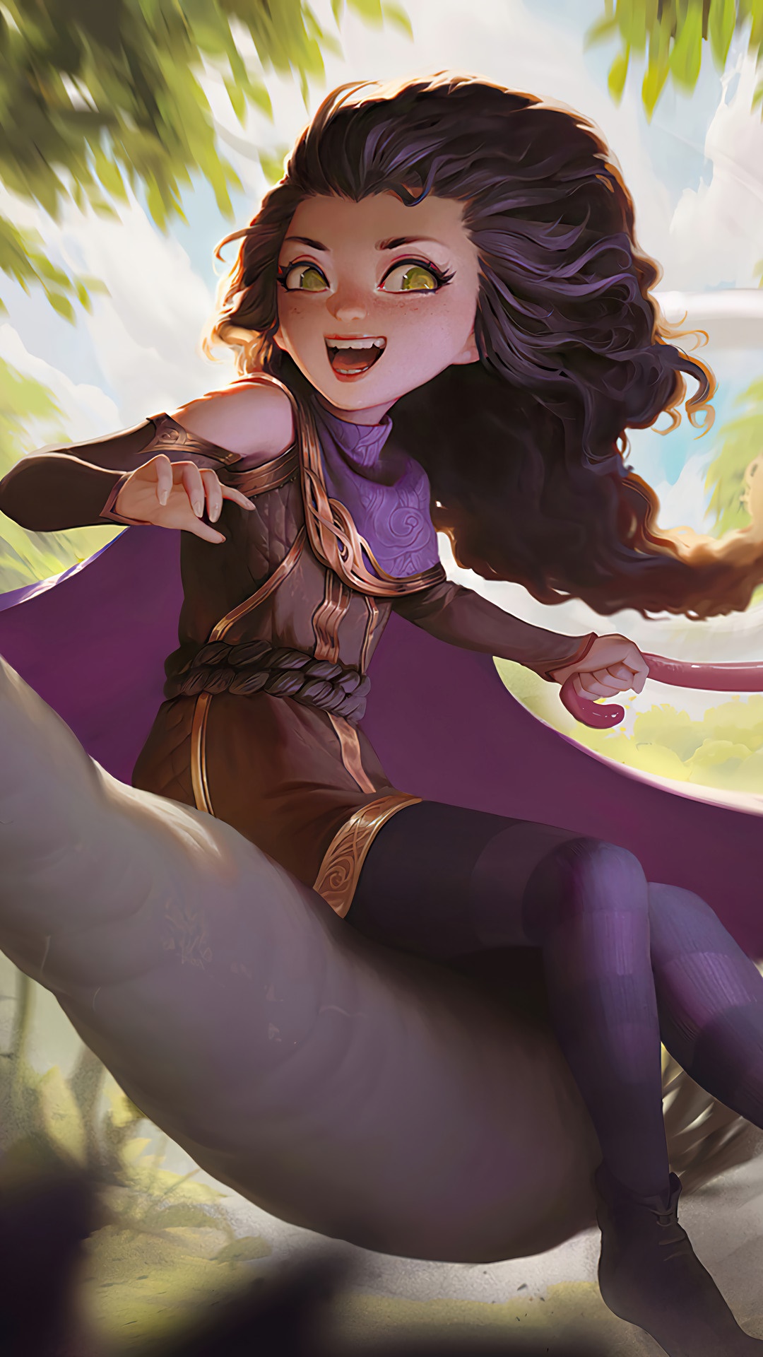 Gwen from Legends of Runeterra HD Phone Wallpaper
