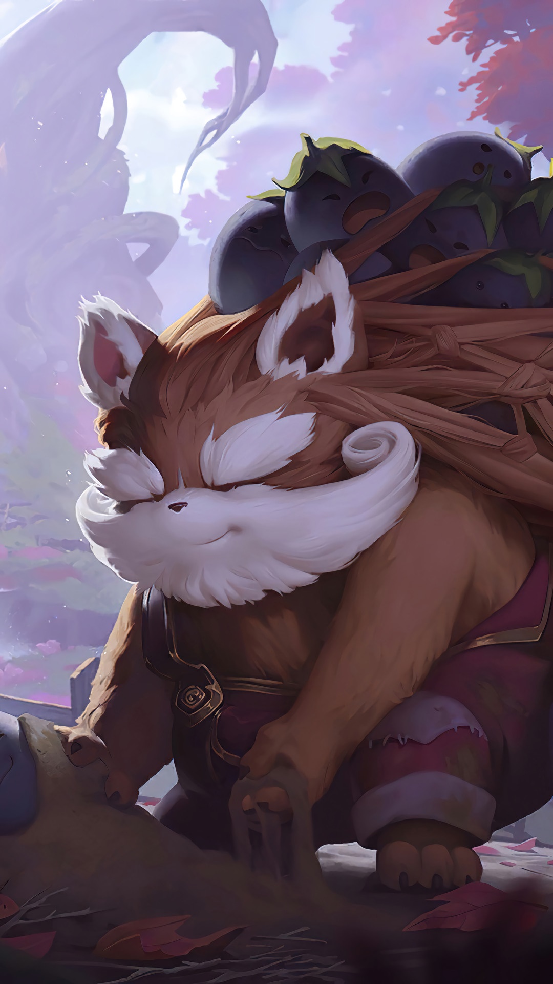 Gnar from Legends of Runeterra HD Phone Wallpaper