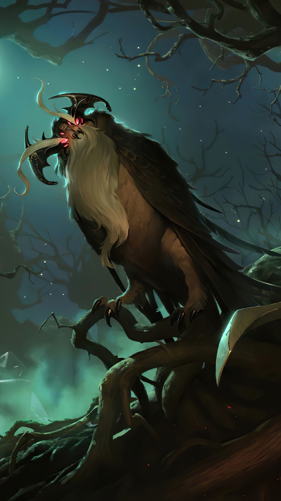 Lord Karthus from Shadow Isles Legends of Runeterra HD Phone Wallpaper