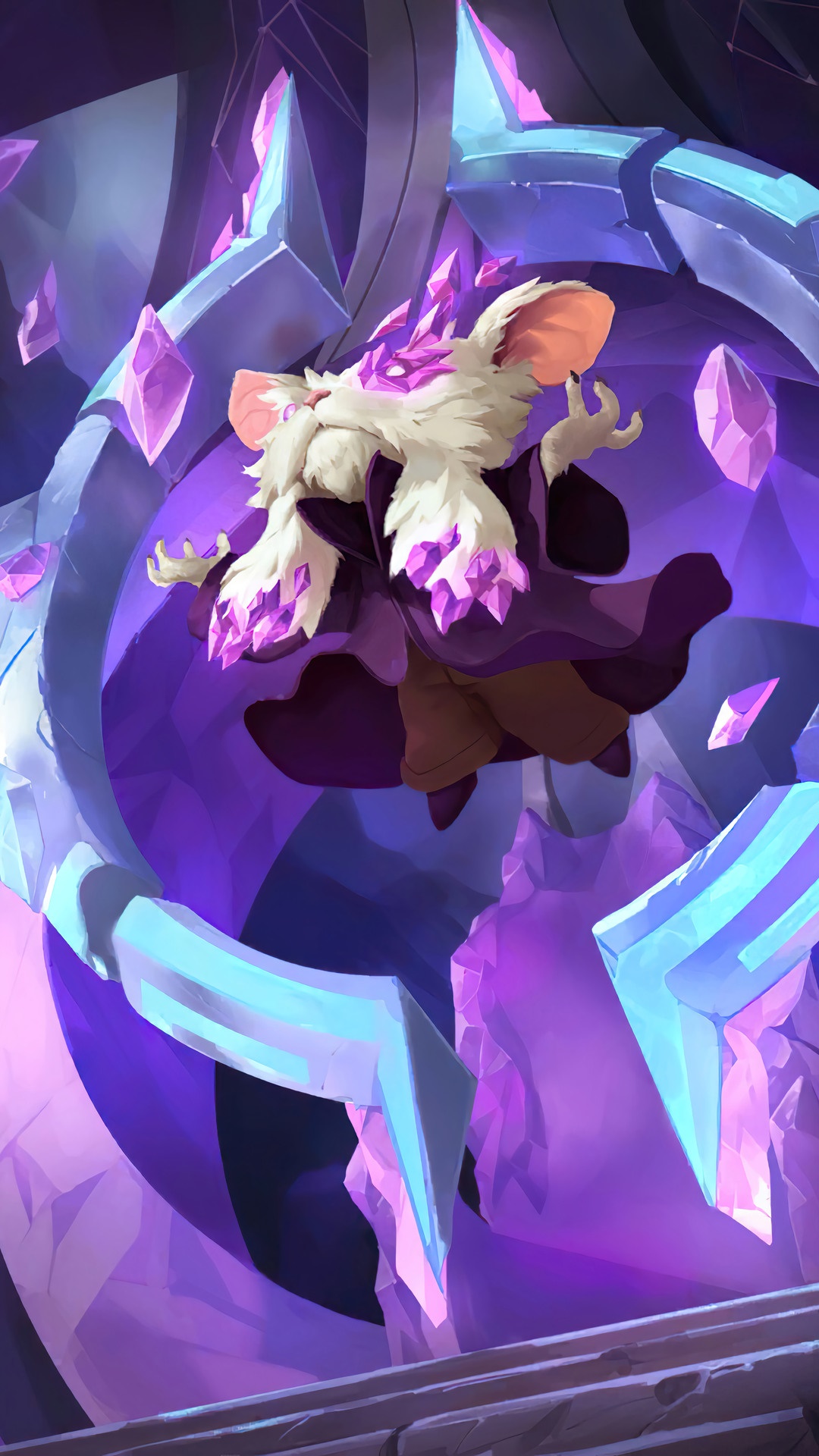 Veigar from Legends of Runeterra HD Phone Wallpaper
