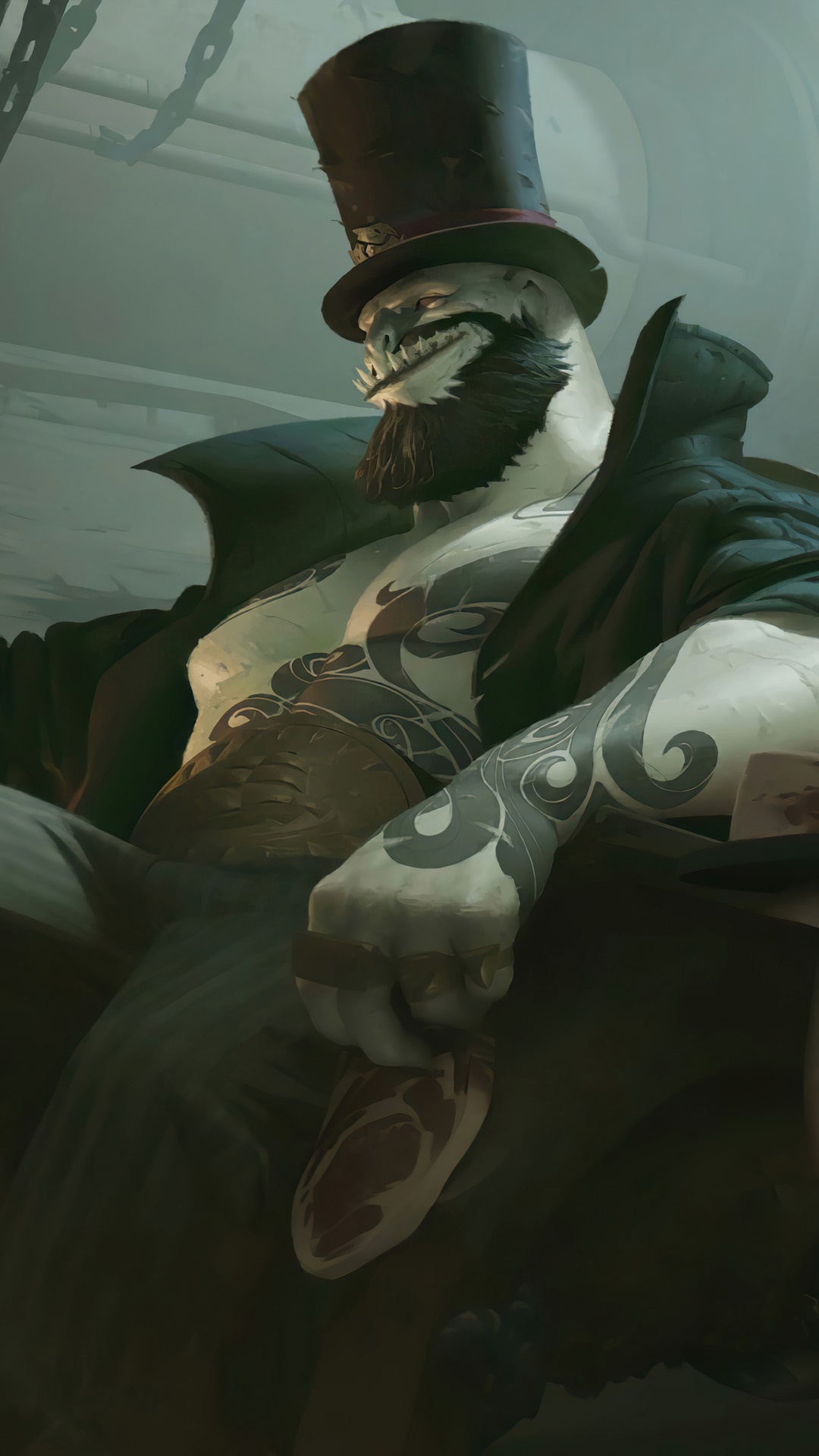 Gangplank from Legends of Runeterra HD Phone Wallpaper