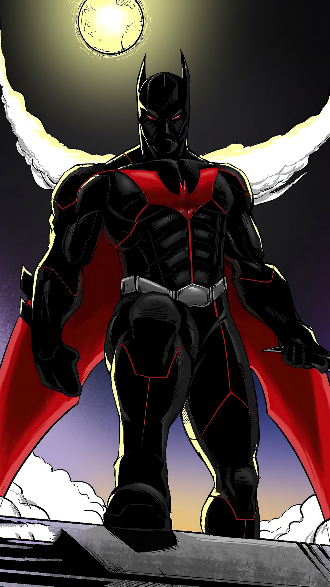 Batman Beyond from DC Comics HD Phone Wallpaper