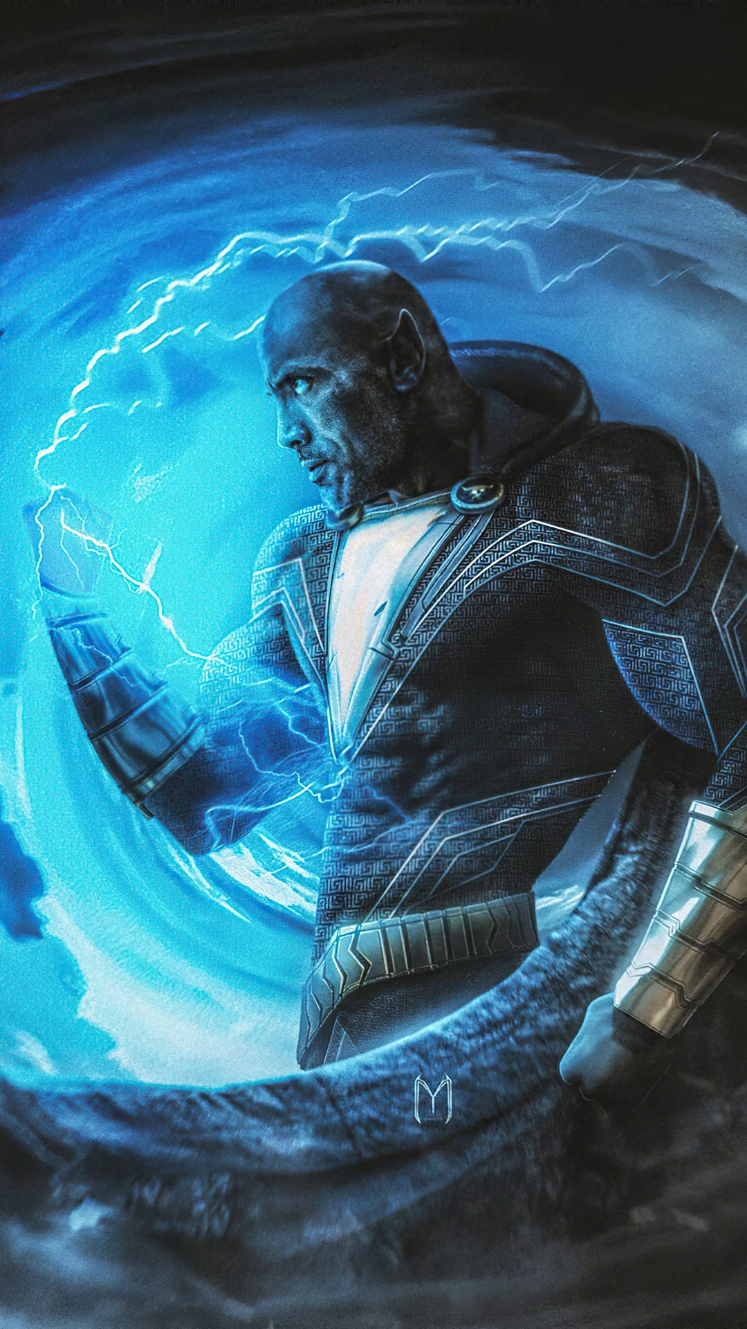 Black Adam from DC Comics HD Phone Wallpaper