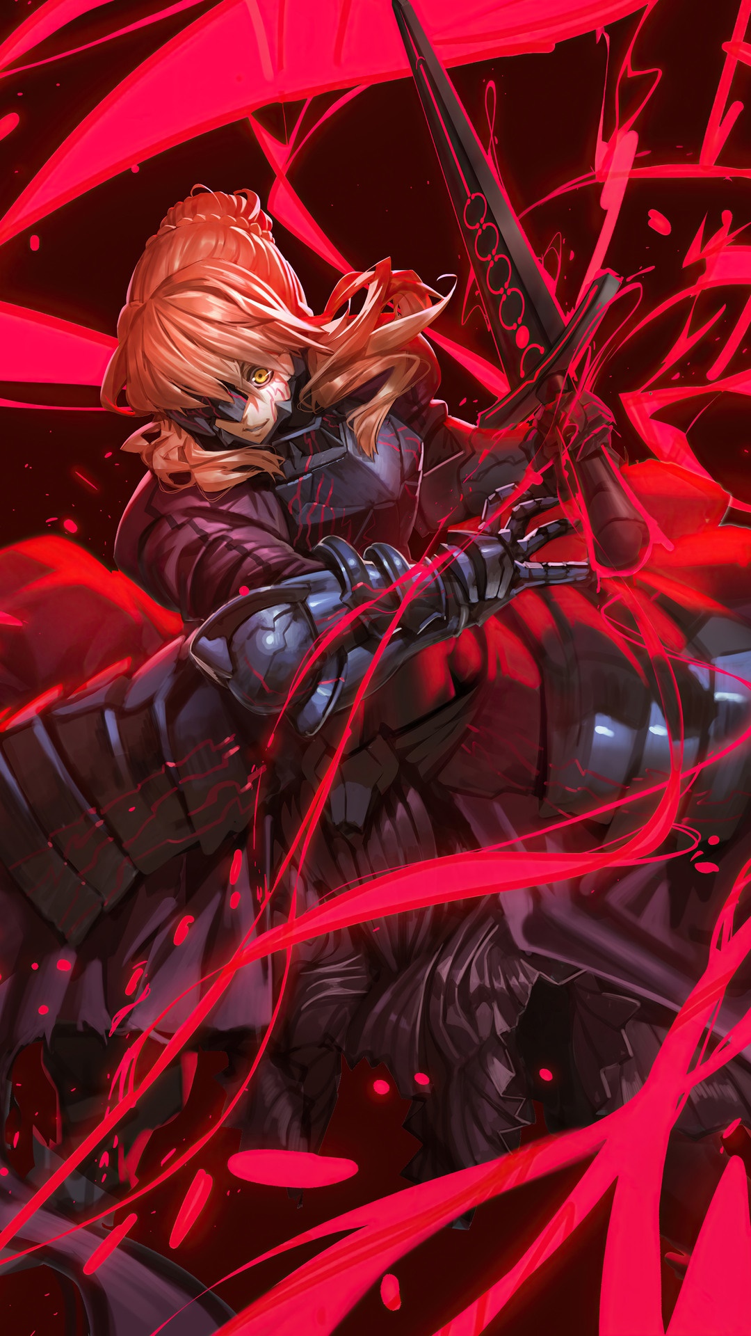 Saber Alter from Fate Grand Order HD Phone Wallpaper