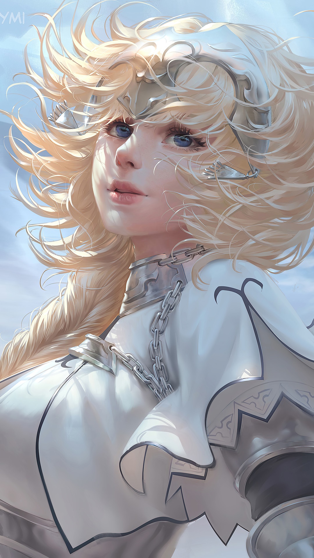 Jeanne d'Arc from Fate/Grand Order HD Phone Wallpaper