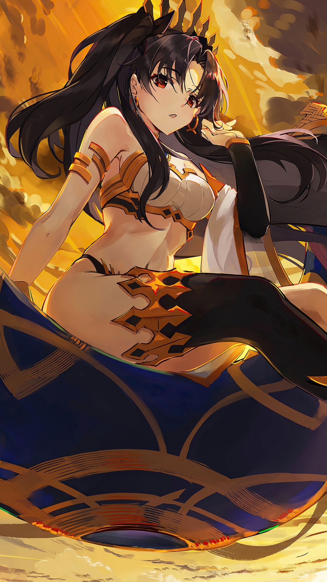 Ishtar from Fate/Grand Order HD Phone Wallpaper