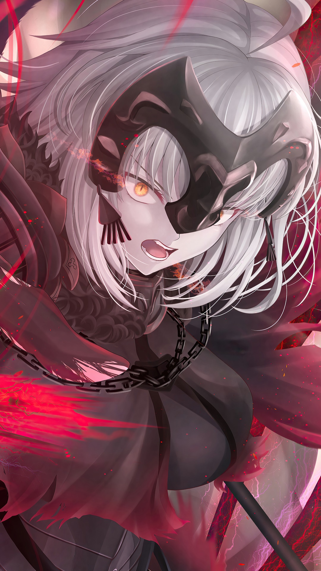 Jeanne d'Arc Alter from Fate/Grand Order HD Phone Wallpaper