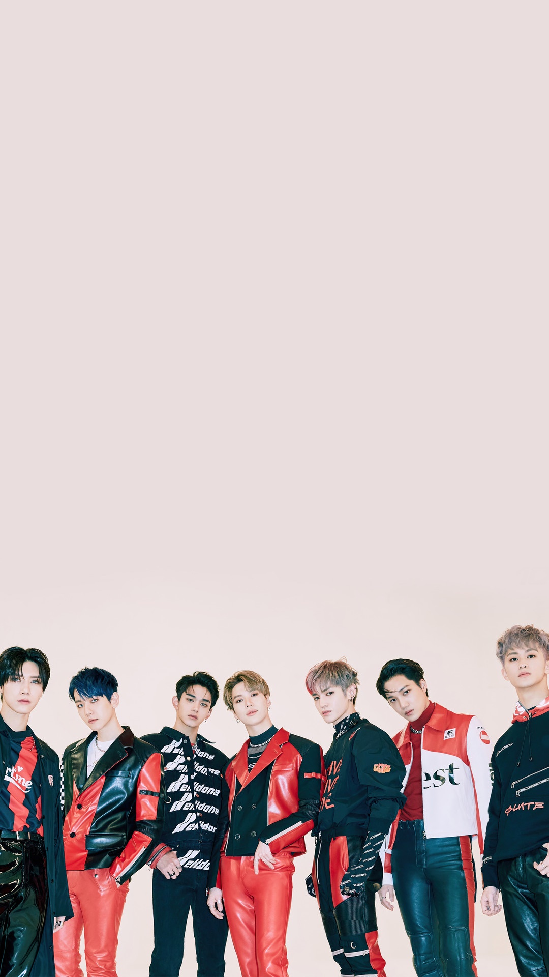 SuperM Kpop group members posing HD Phone Wallpaper