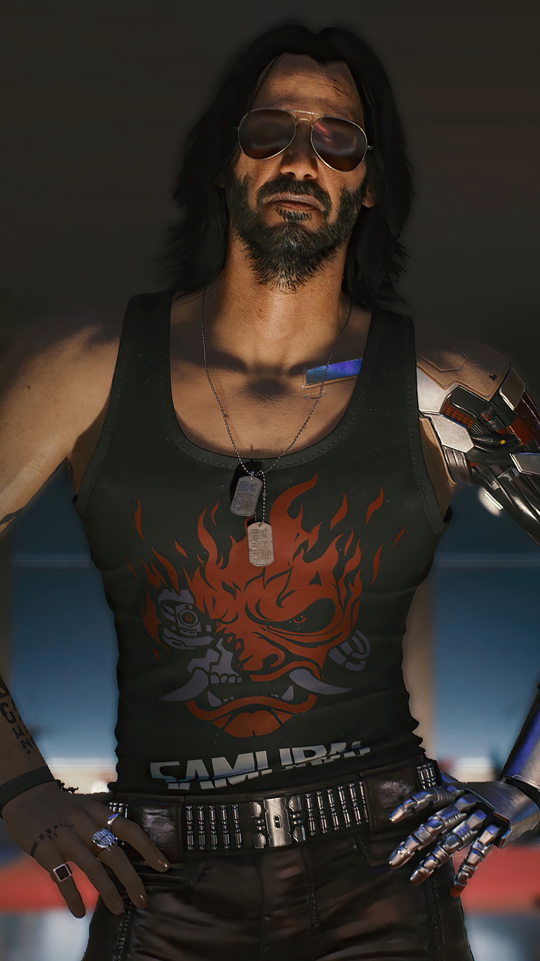 Johnny Silverhand from Cyberpunk 2077 HD Phone Wallpaper