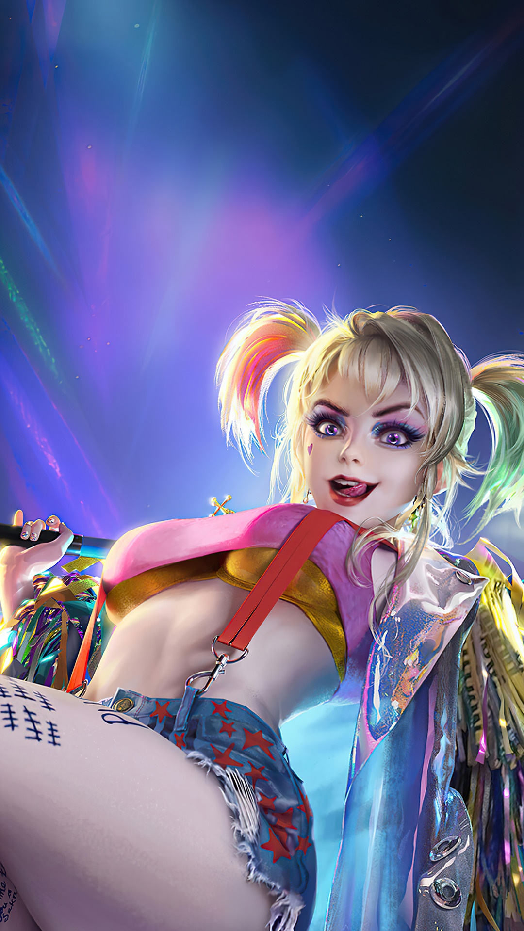 Harley Quinn from DC Comics HD Phone Wallpaper