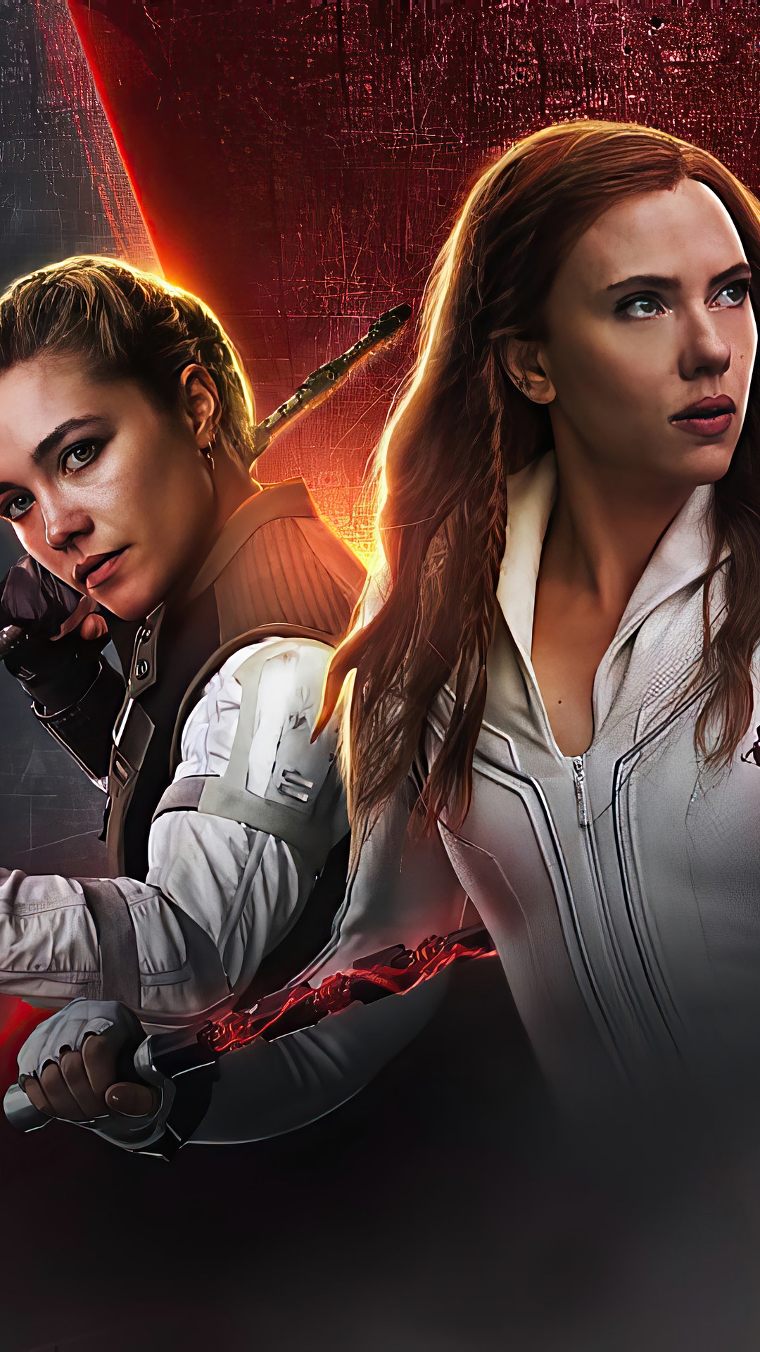 Black Widow and Yelena Belova from Black Widow HD Phone Wallpaper